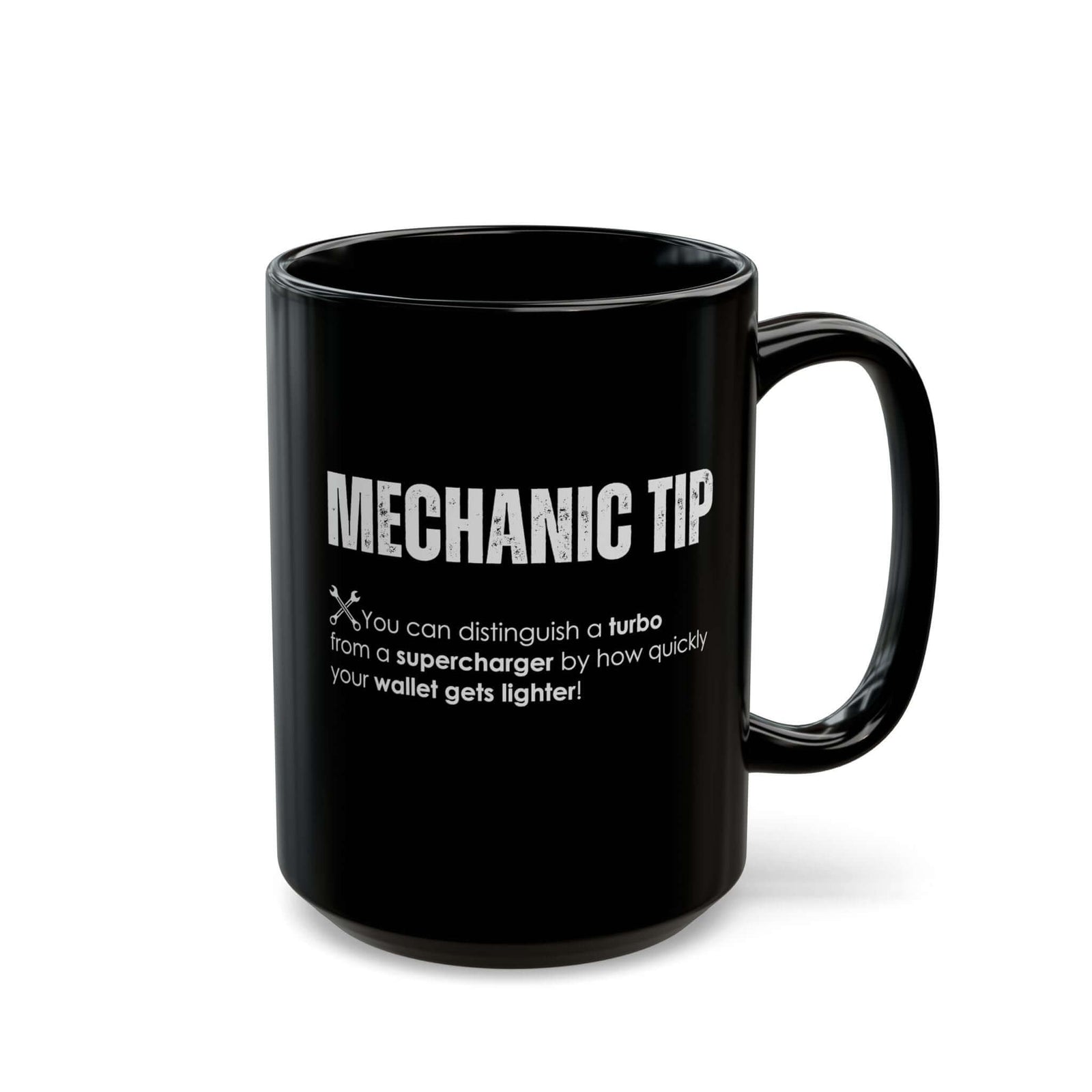 Turbo vs Supercharger Coffee Mug ceramic mug - unique gift for car lovers