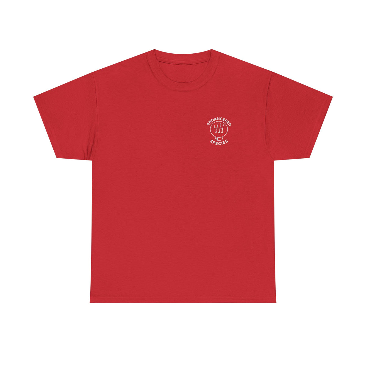 Endangered Species Stick Shift T-Shirt gift for manual driver