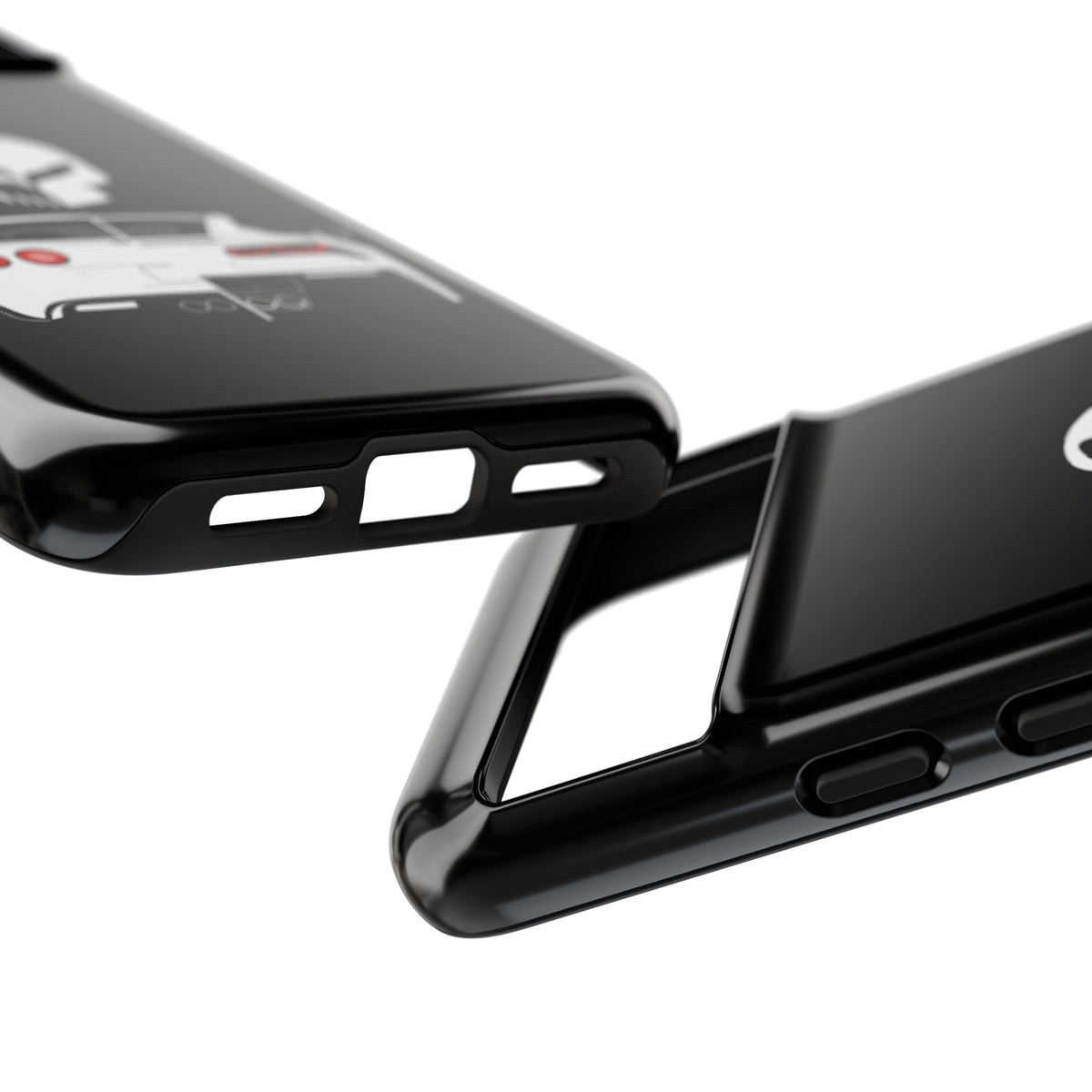 Corvette Punisher Skull Tough Phone Case | Muscle Car Guy Gift