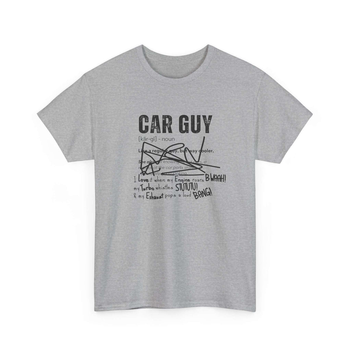 Car guy definition shirt - funny petrolhead gift tee