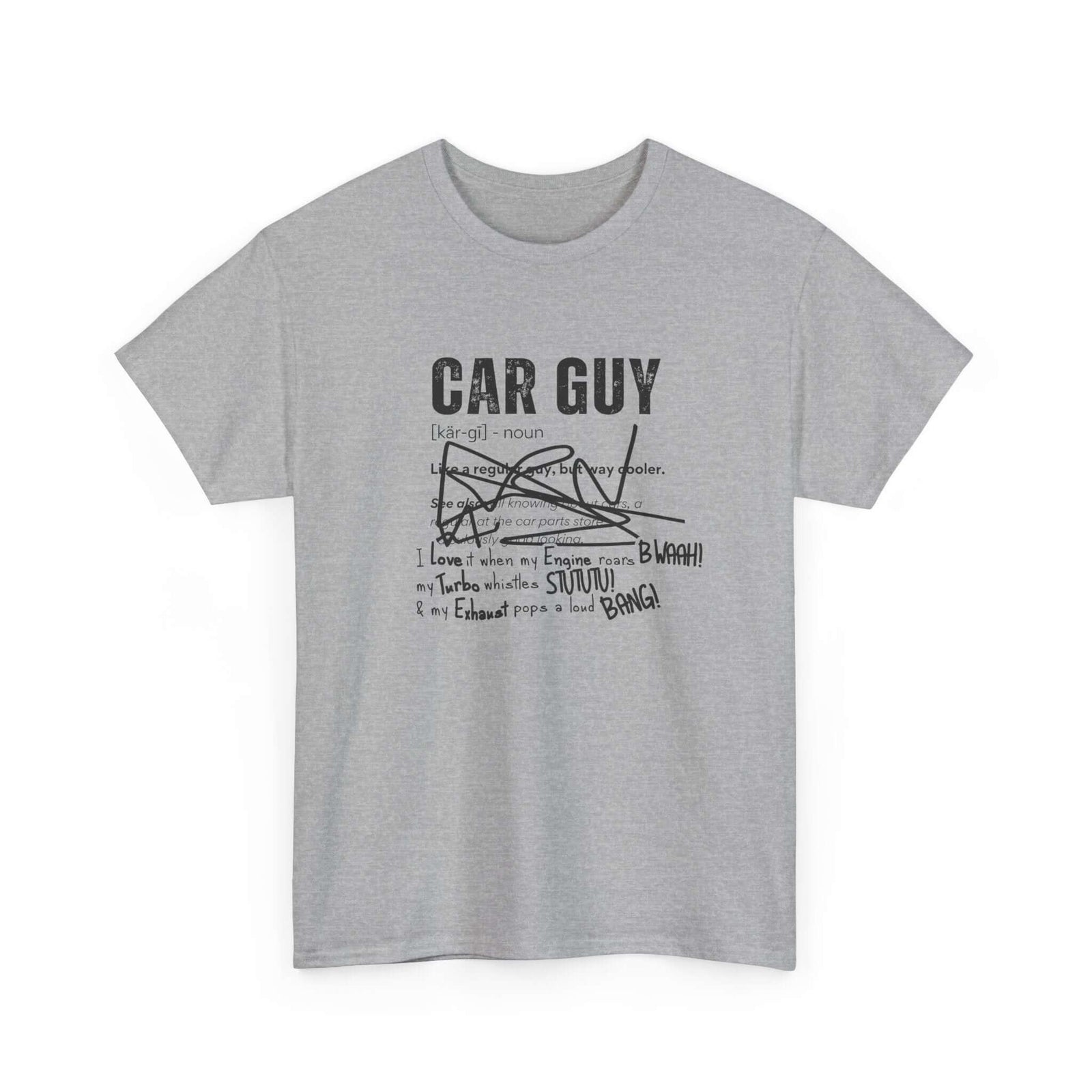 Car guy definition shirt - funny petrolhead gift tee