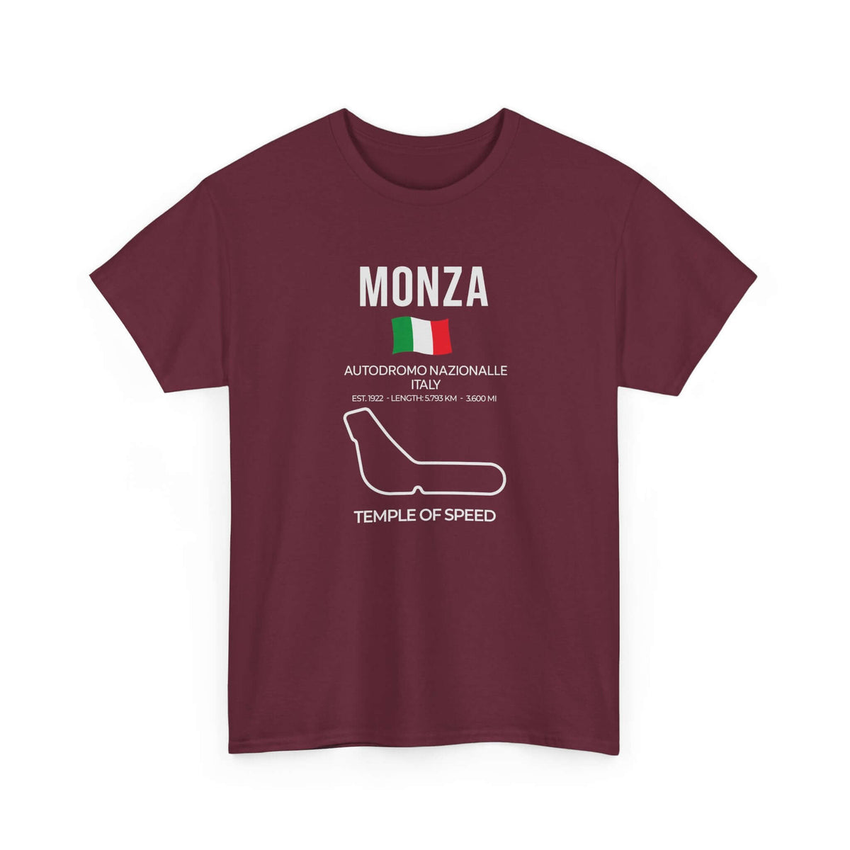 Monza Race Track T-Shirt | Autodromo Nazionale Italy Motorsport Tee