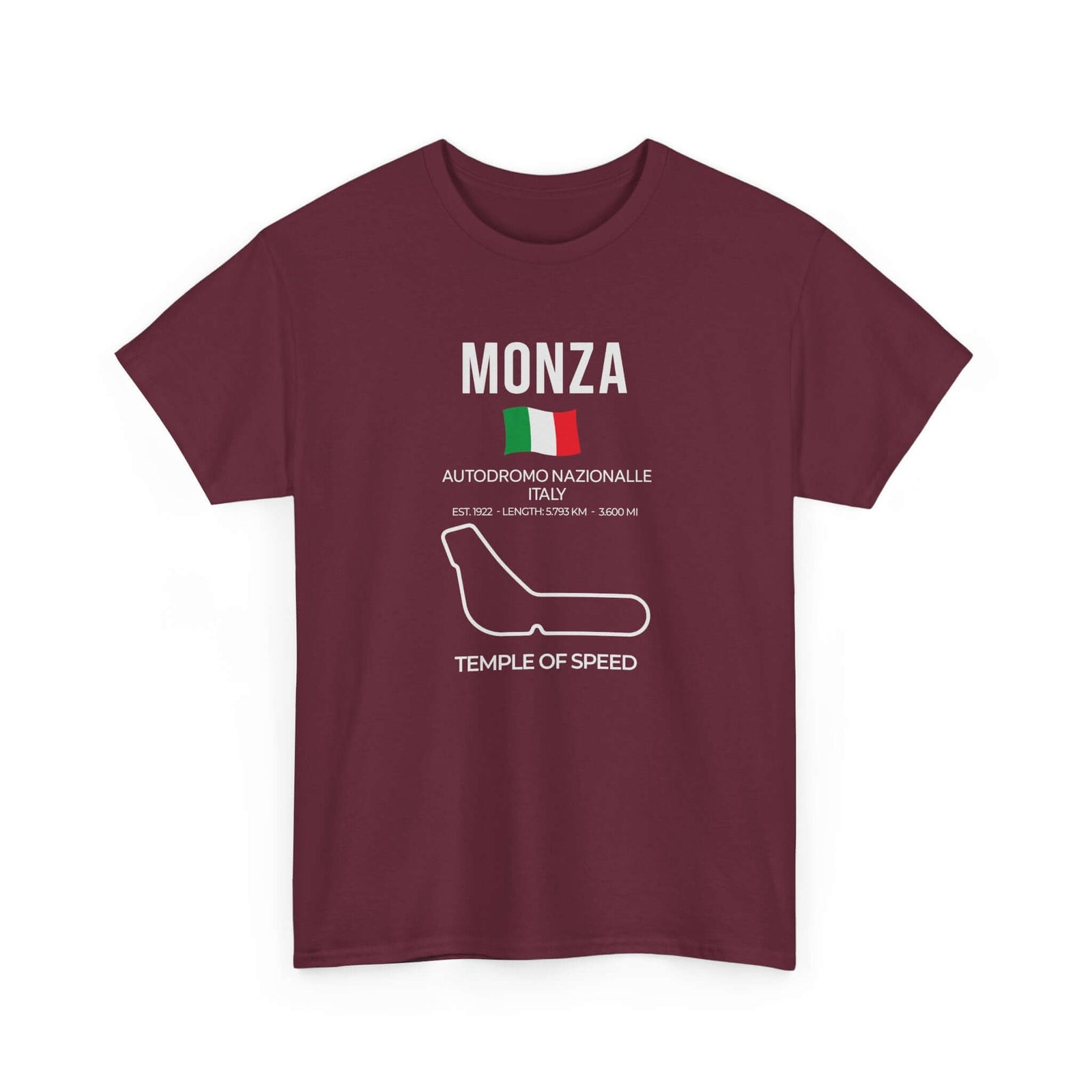 Monza Race Track T-Shirt | Autodromo Nazionale Italy Motorsport Tee