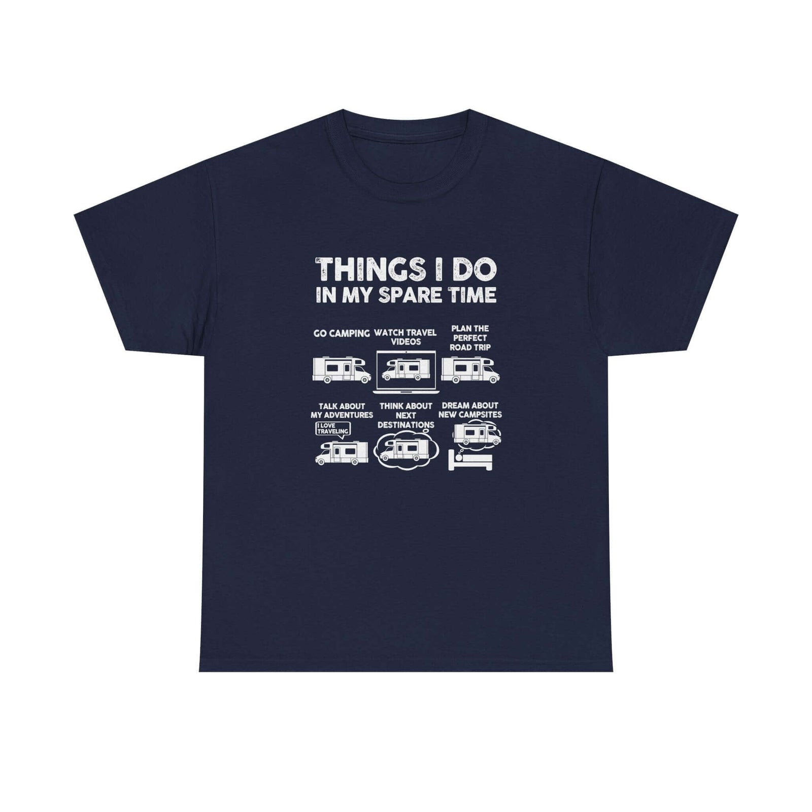RV enthusiast graphic tee - funny gift for road trippers and campers