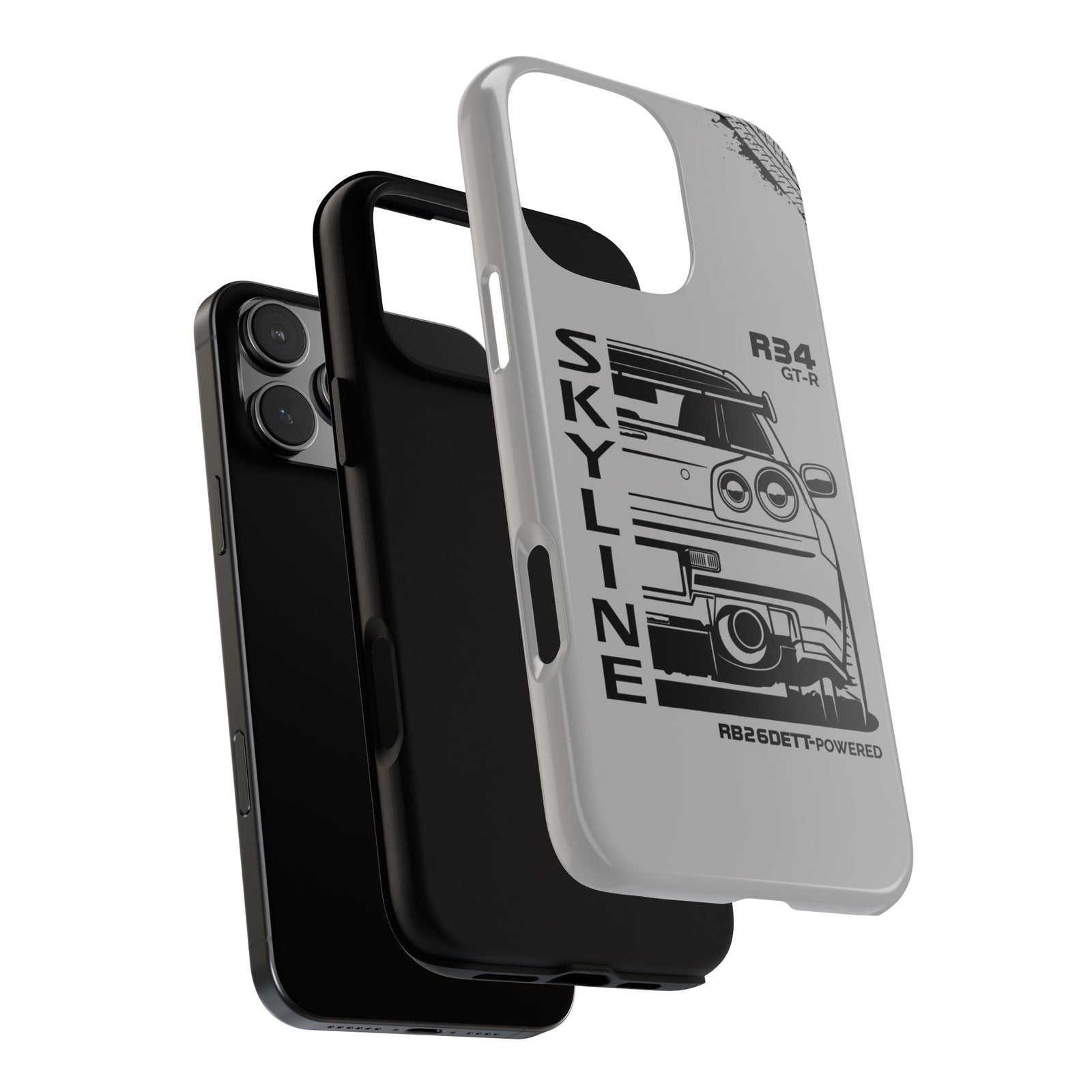 R34 Skyline GTR BNR34 Godzilla Tough Phone Case | JDM Car Gift