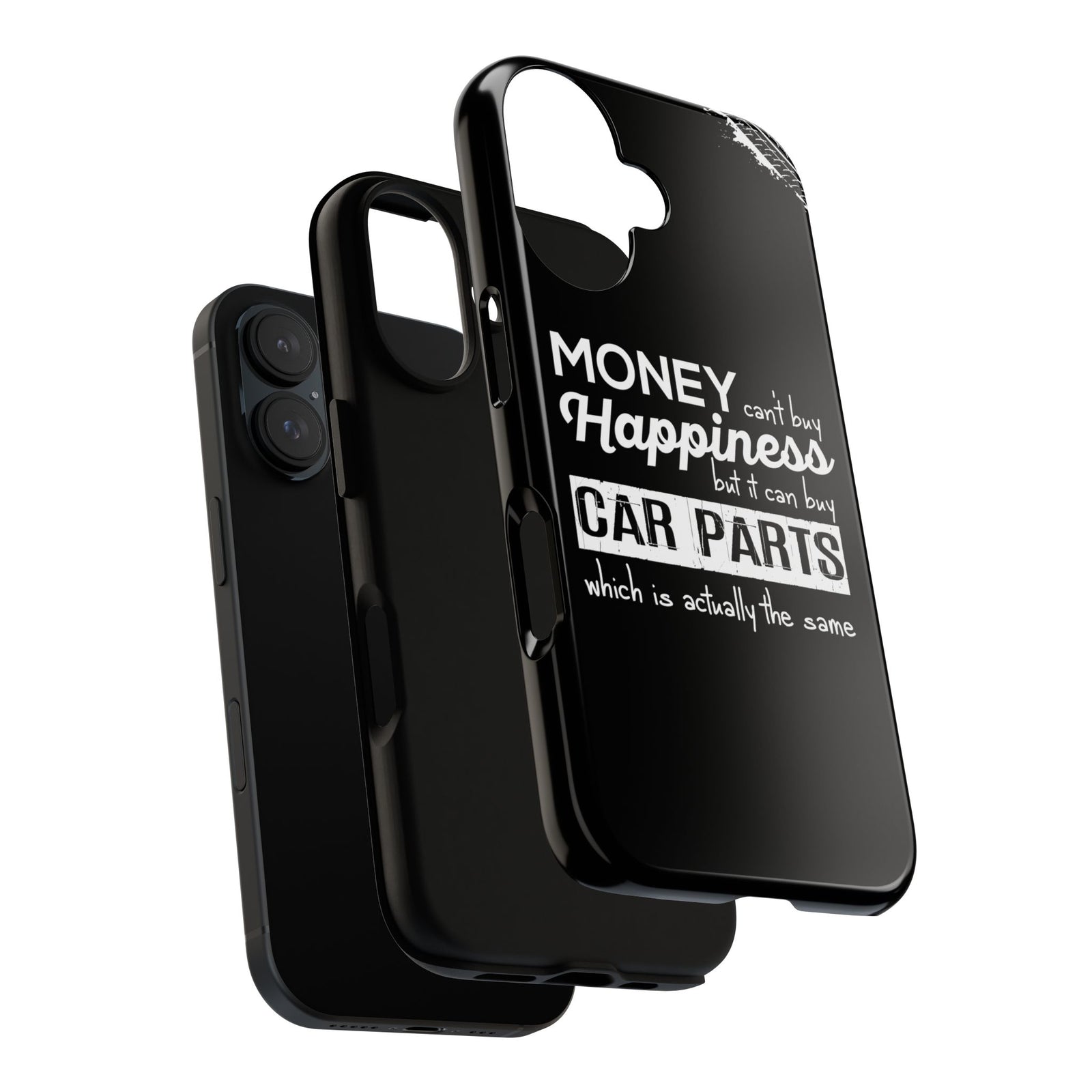 More Car Parts Equals Happiness Tough Phone Case | Car Enthusiast Gift