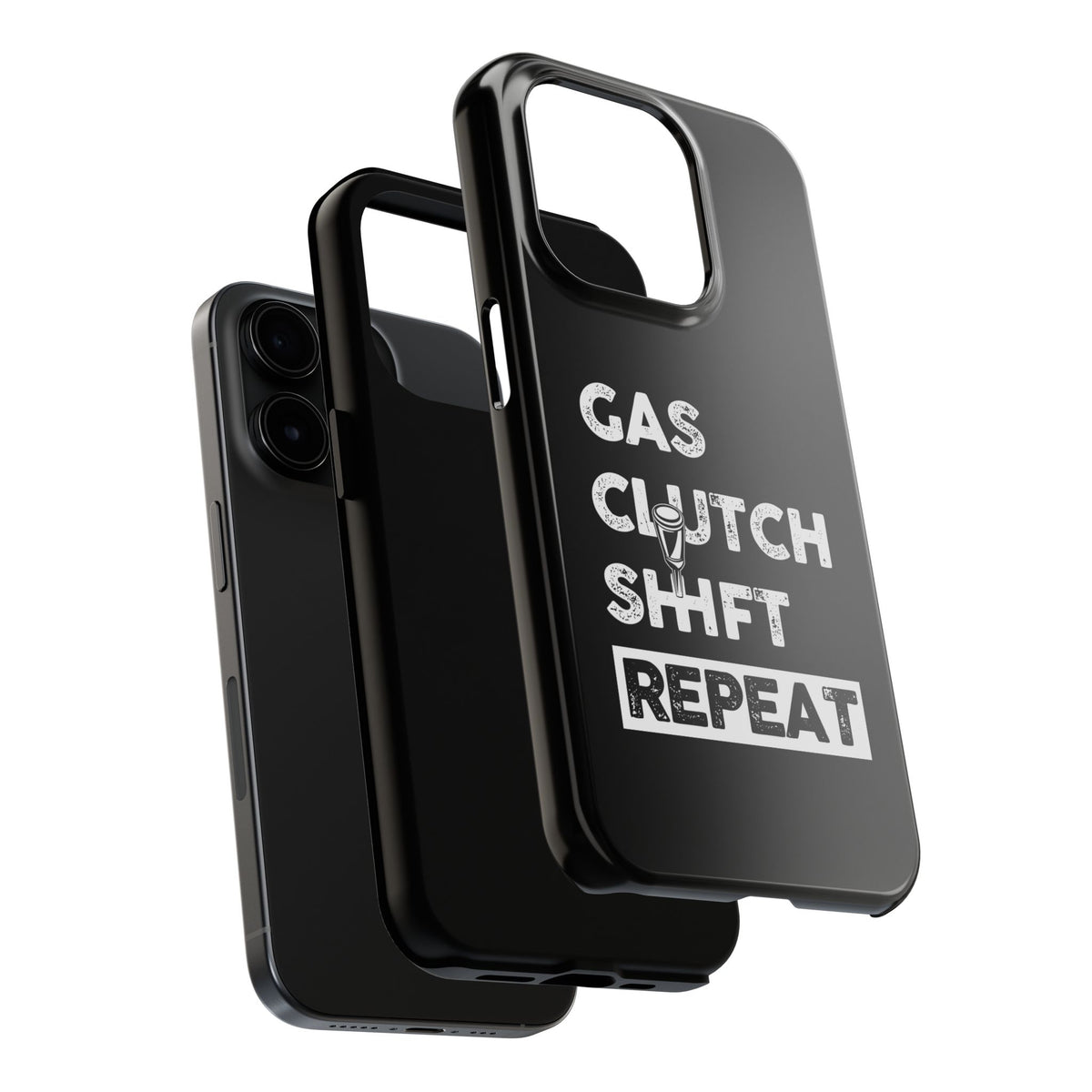 Gas Clutch Shift Repeat Phone Case | JDM Manual Transmission Gift