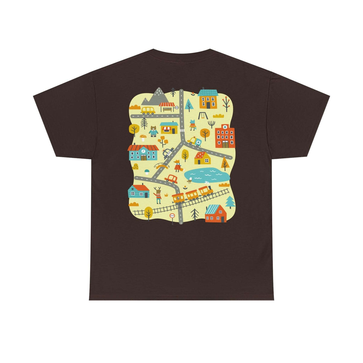 City Play Roads T-Shirt | Funny Dad Gift for Car Lovers