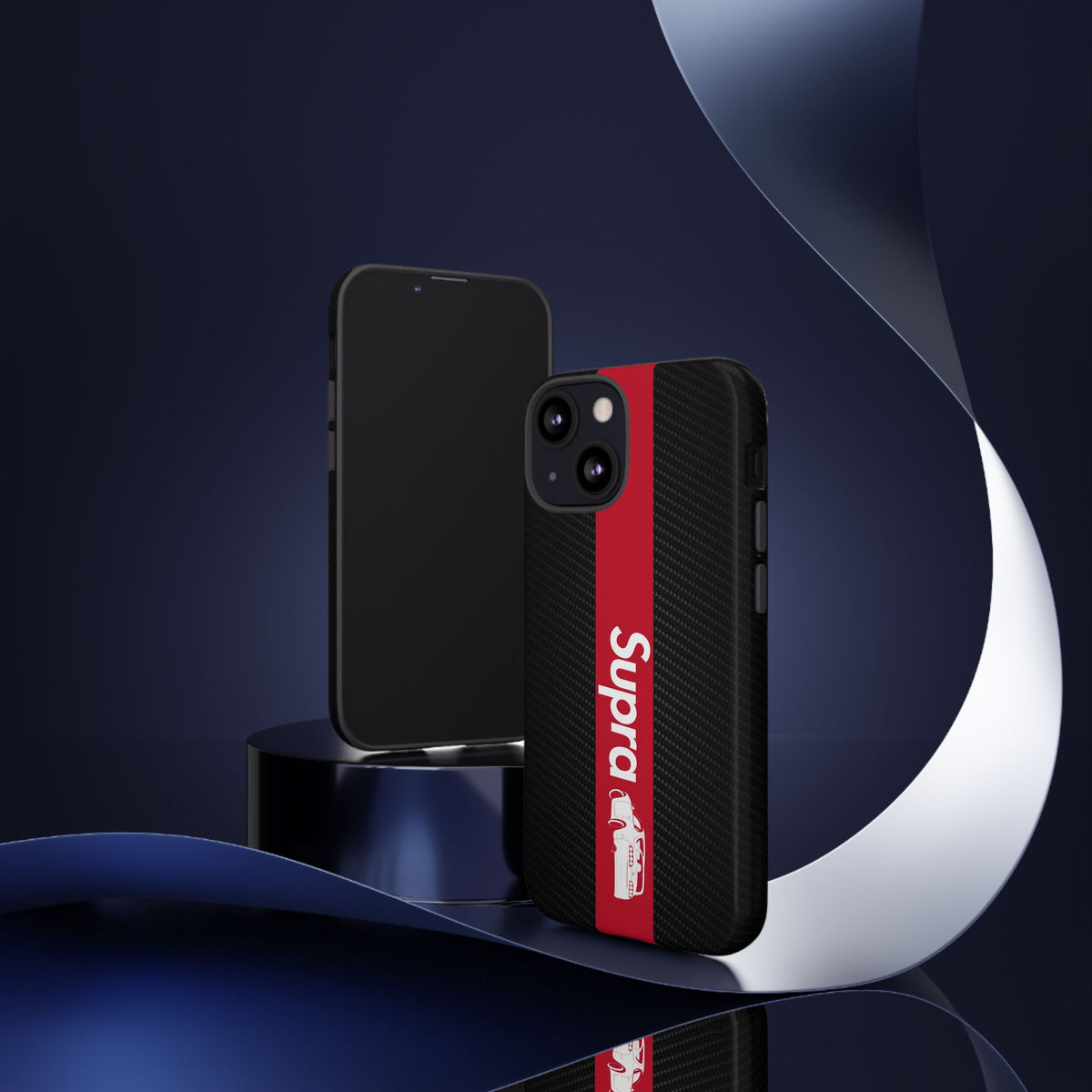 JDM Style Design Tough Phone Case - Google Pixel 8 Pro, glossy, camera cutout close-up