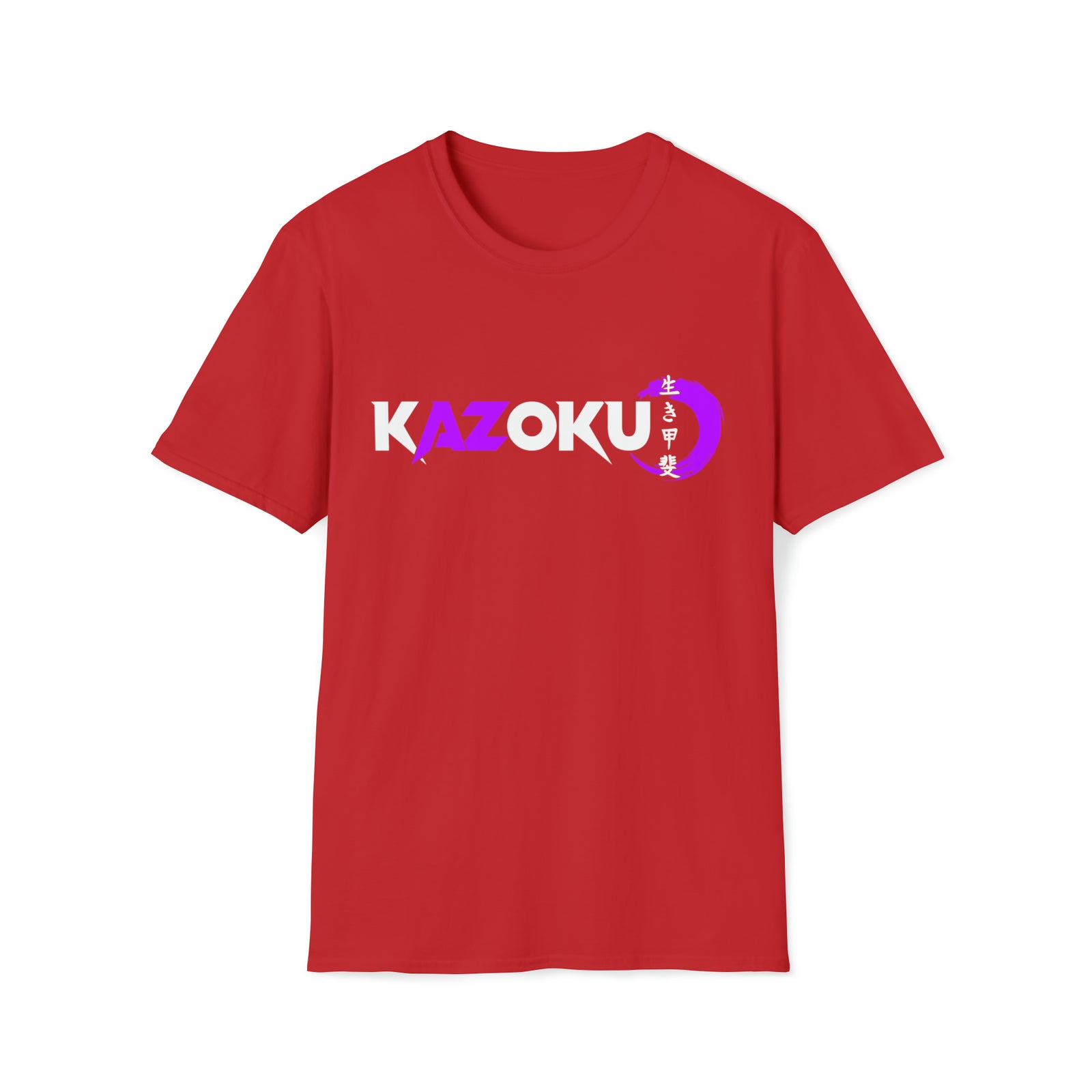 KAZOKU Shirt Purple - Design 1