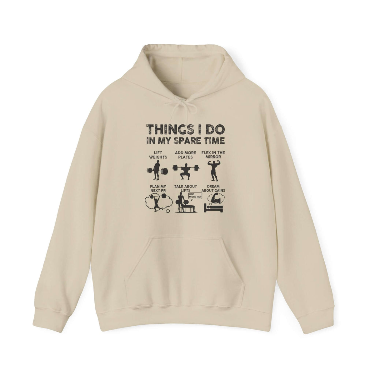Things I Do In My Spare Time Hoodie hoodie front - car lover gift