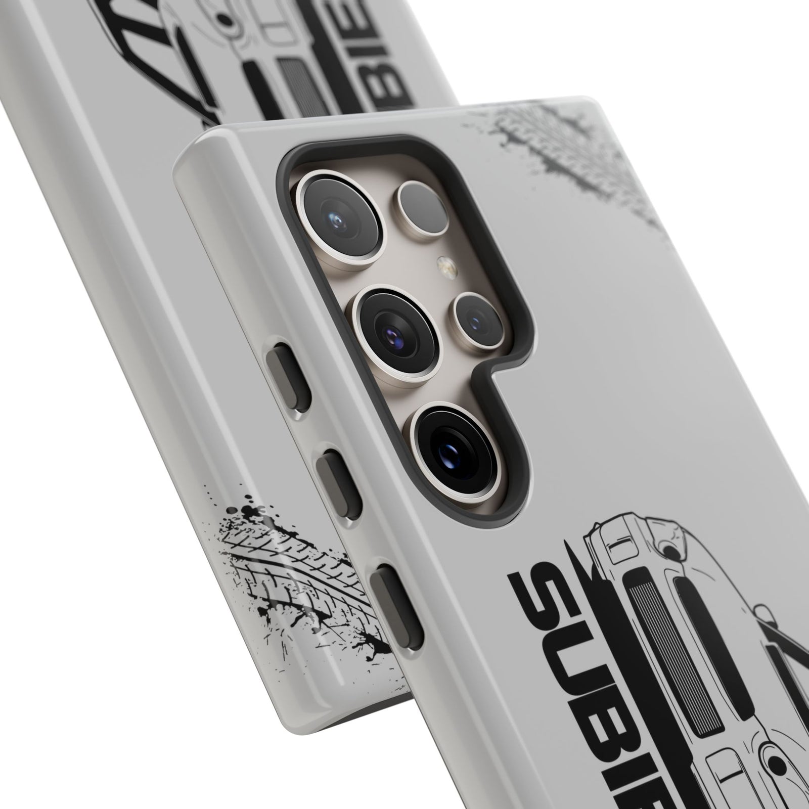 JDM Gang Tough Phone Case - Samsung Galaxy S24 Ultra, glossy, camera cutout close-up
