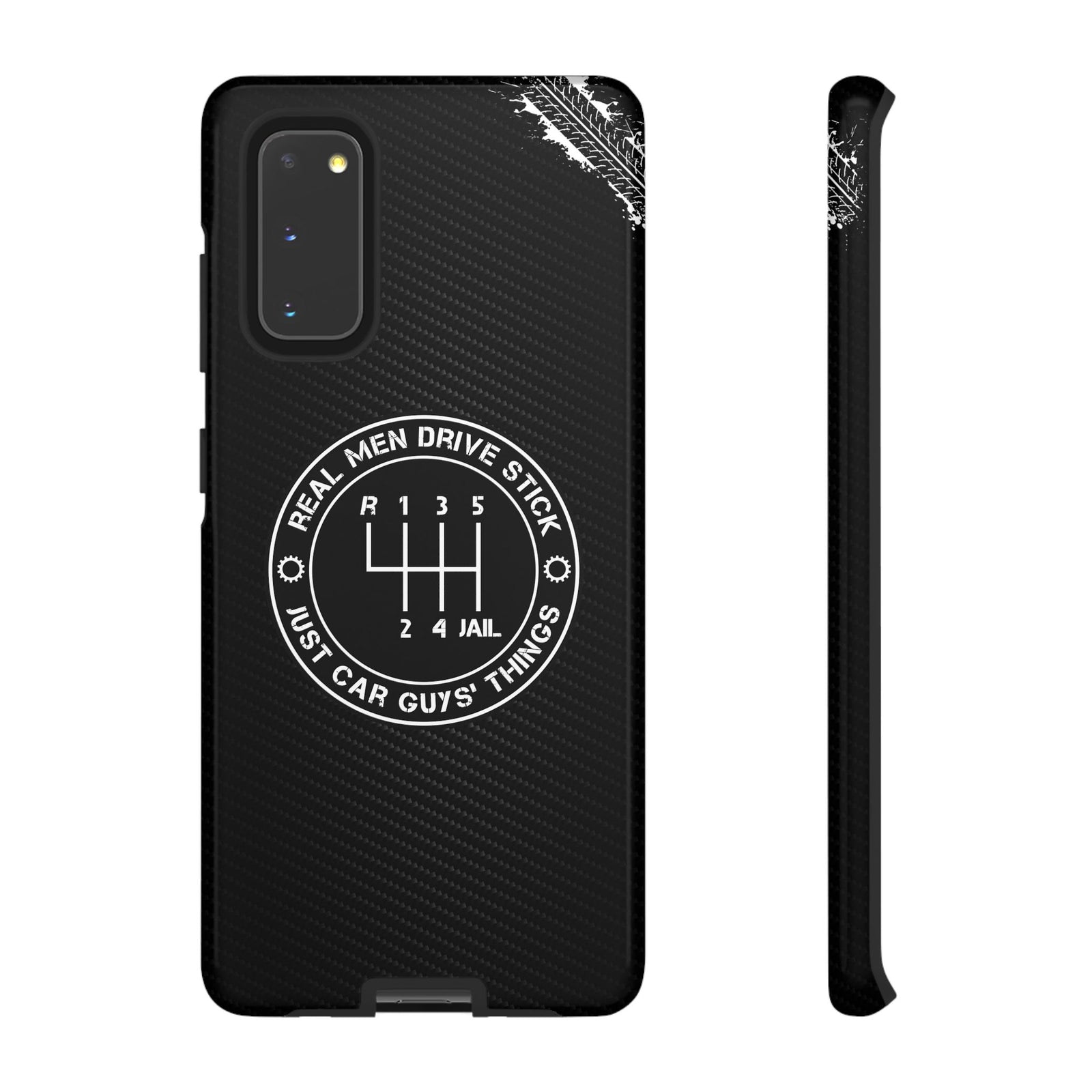 Real Men Drive Stick Manual Transmission Tough Phone Case | Car Guy Gift