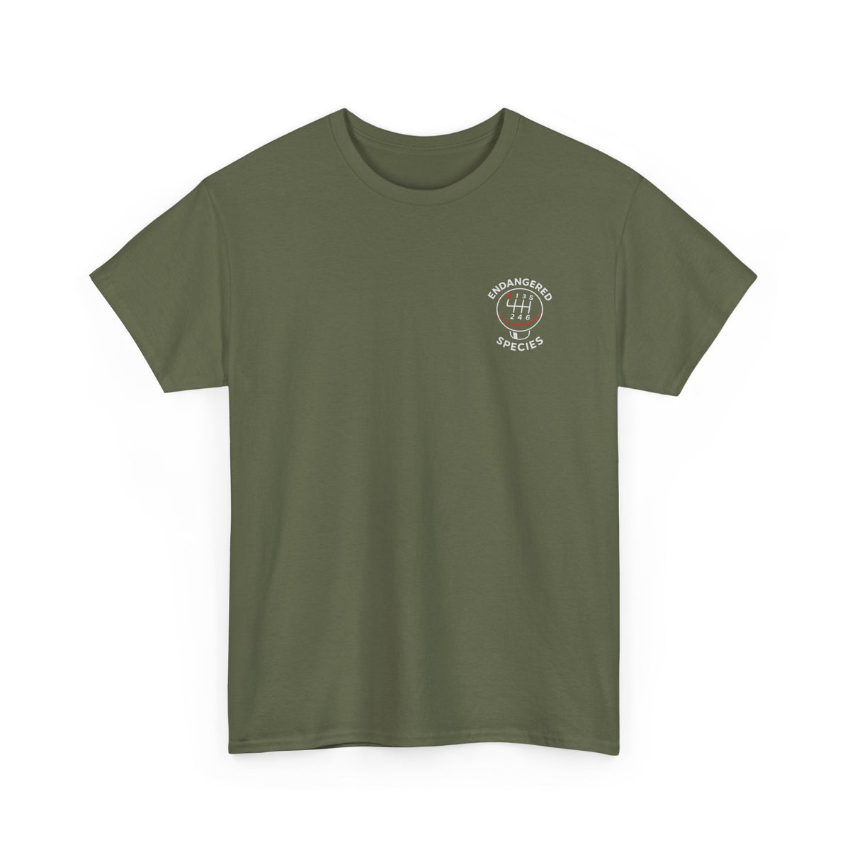 Endangered Species Stick Shift T-Shirt | Manual Driver Tee