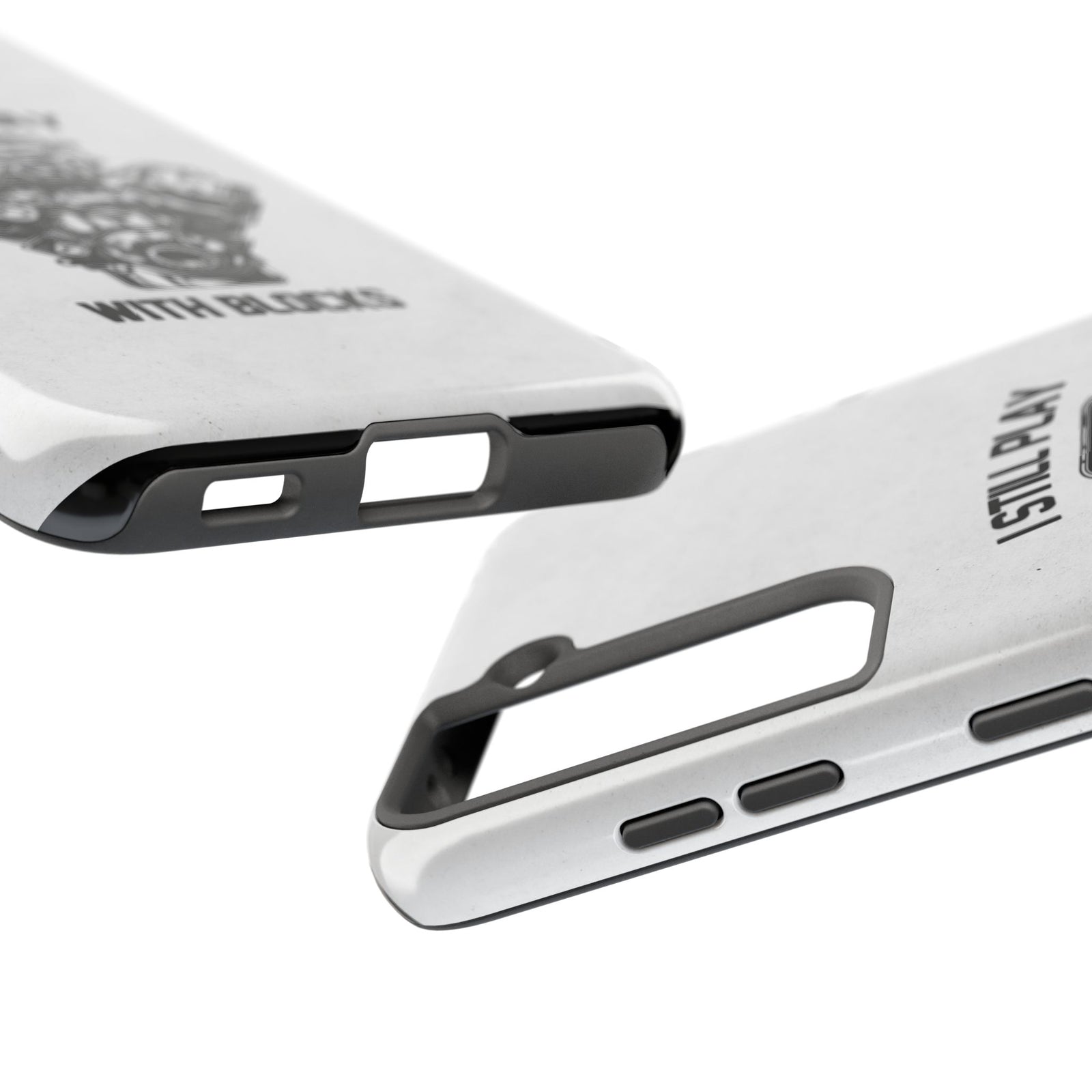 I Still Play with Blocks Engine Swap Tough Phone Case | Car Mechanic Gift