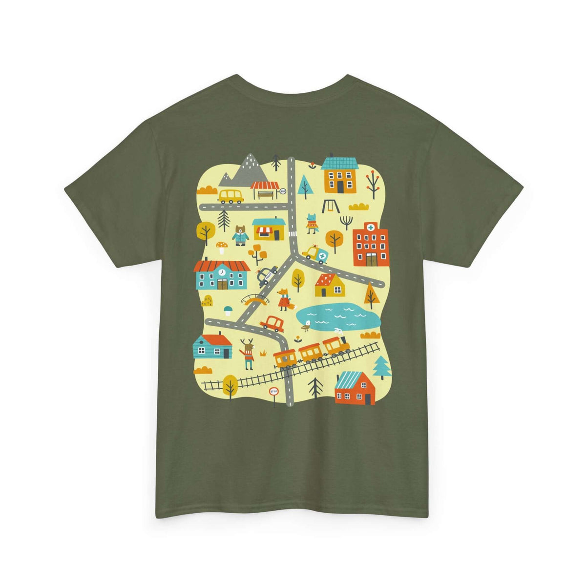 City Play Roads T-Shirt | Funny Dad Gift for Car Lovers