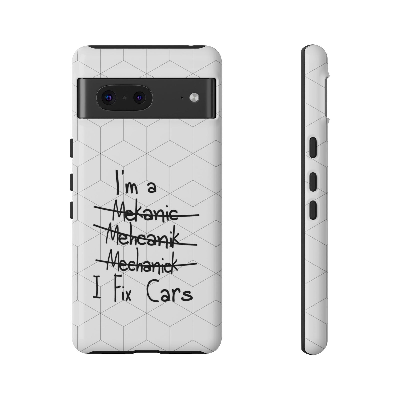 Mechanic I Fix Cars Funny Tough Phone Case | Car Guy Gift