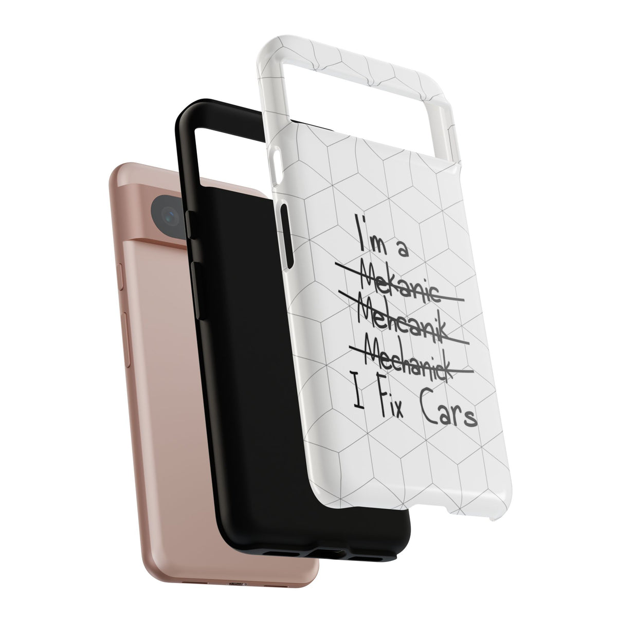 Mechanic I Fix Cars Funny Tough Phone Case | Car Guy Gift
