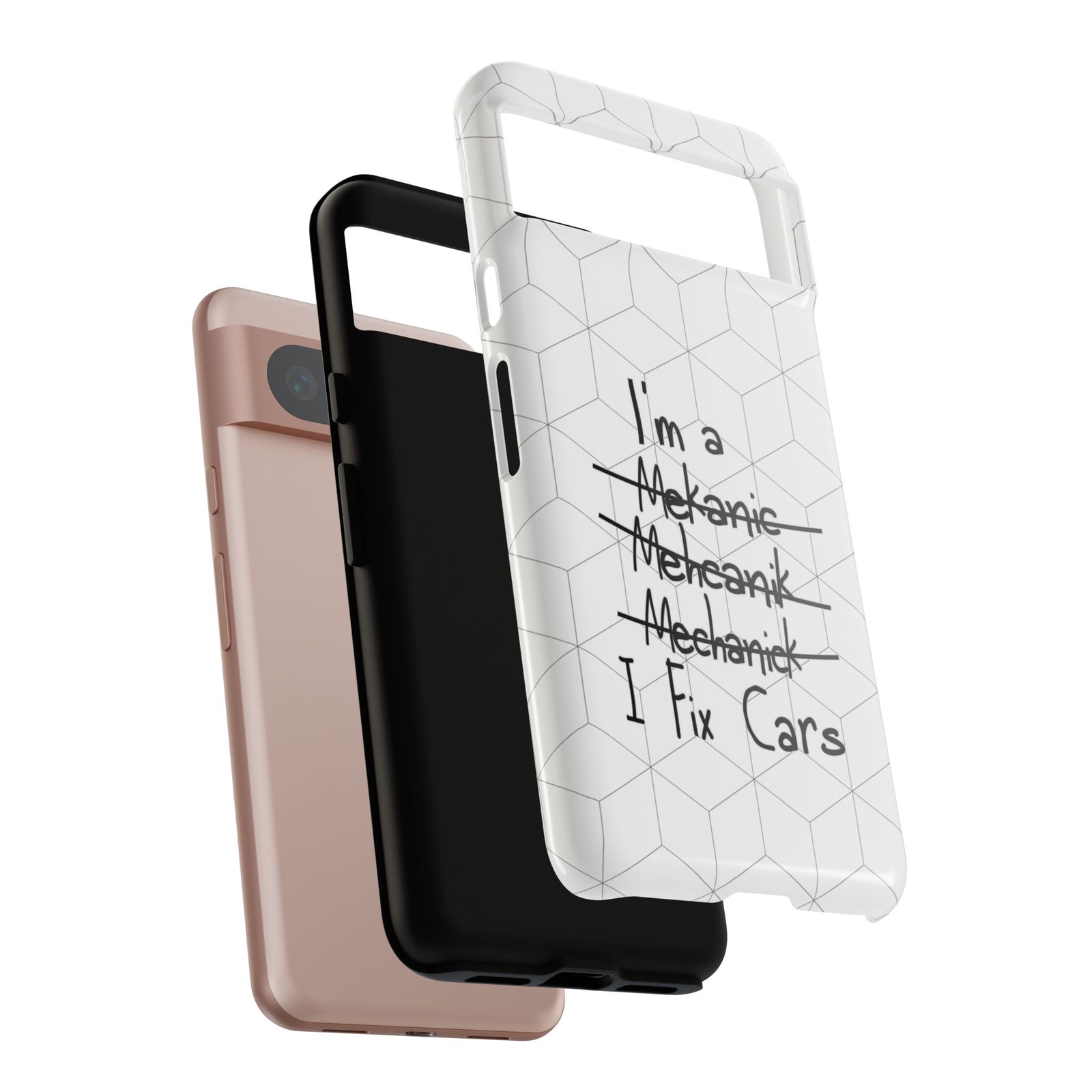 Mechanic I Fix Cars Funny Tough Phone Case | Car Guy Gift