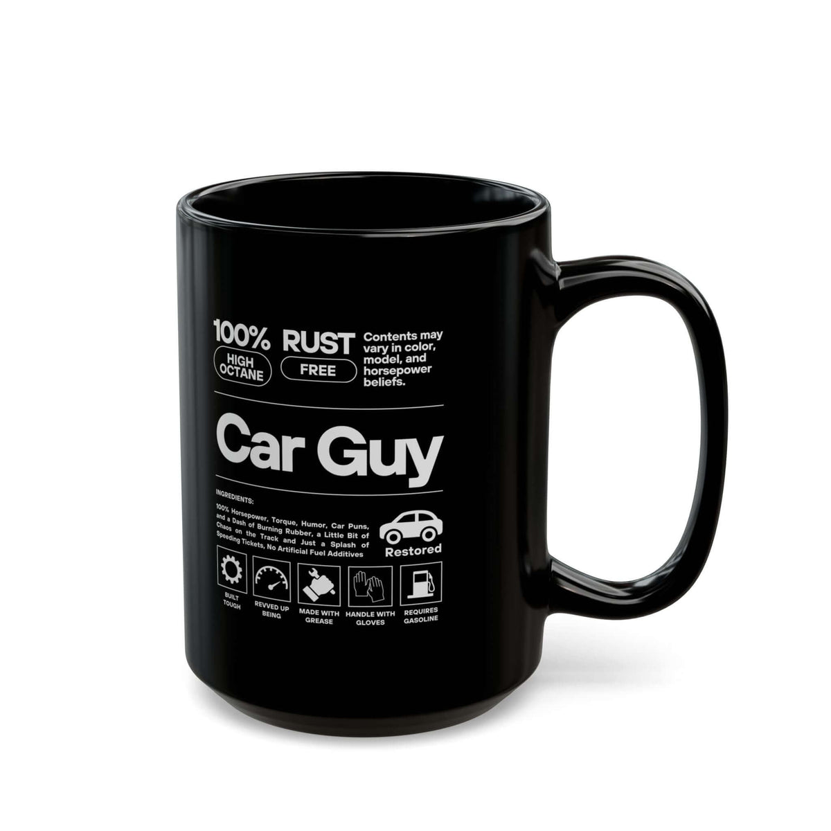 Car Guy Definition Mug coffee cup - gearhead gift idea