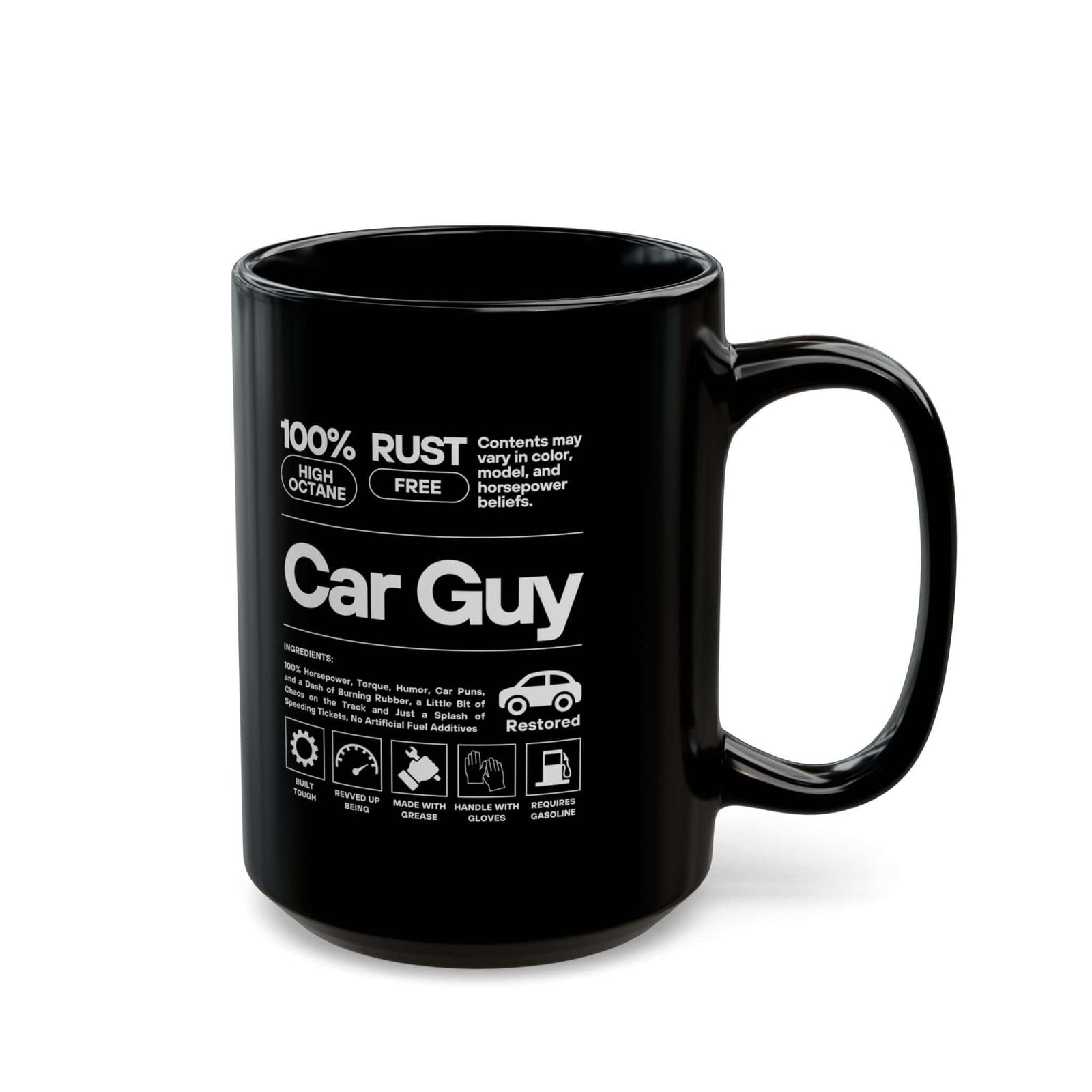 Car Guy Definition Mug coffee cup - gearhead gift idea