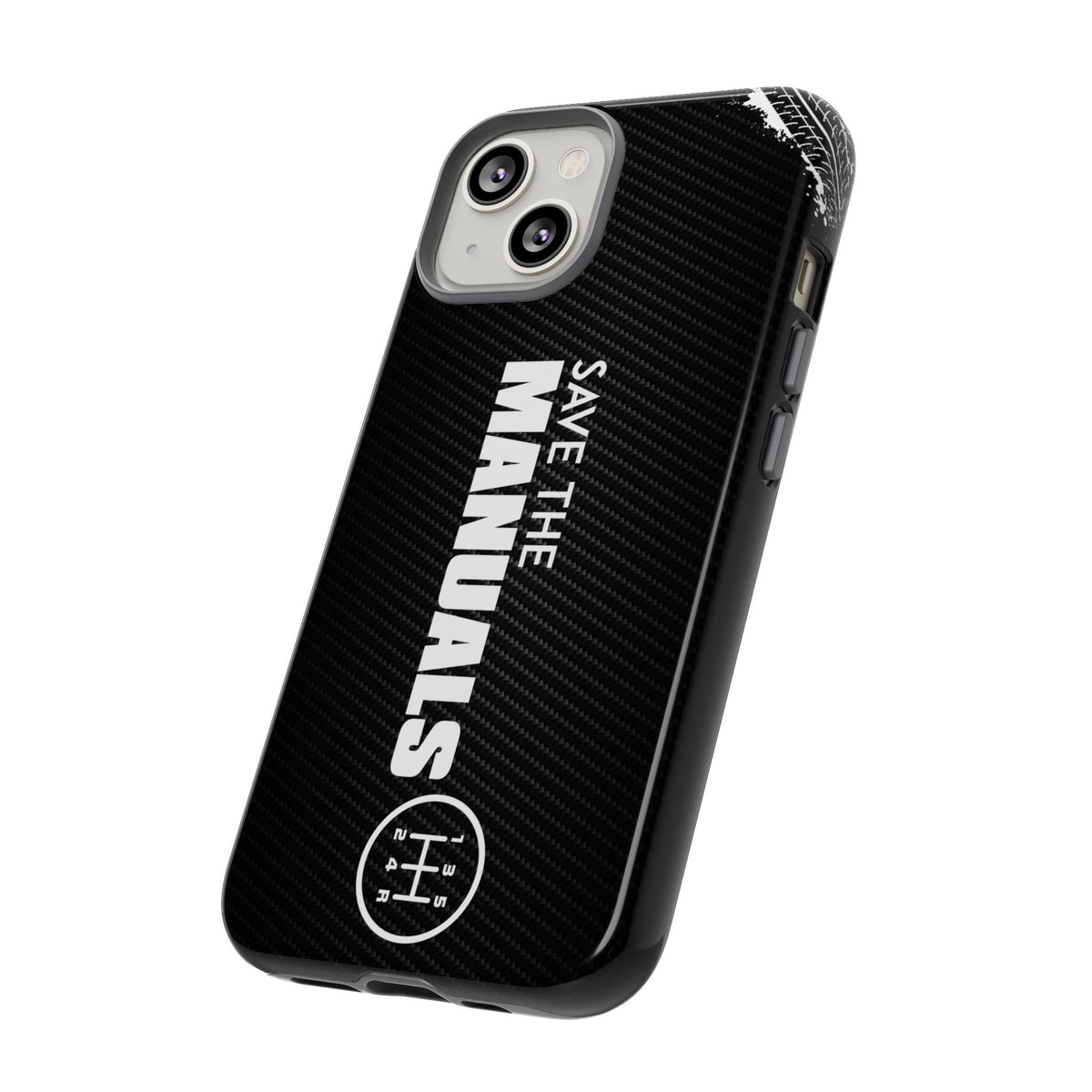 Save The Manuals Tough Phone Case | Manual Transmission Car Guy Gift