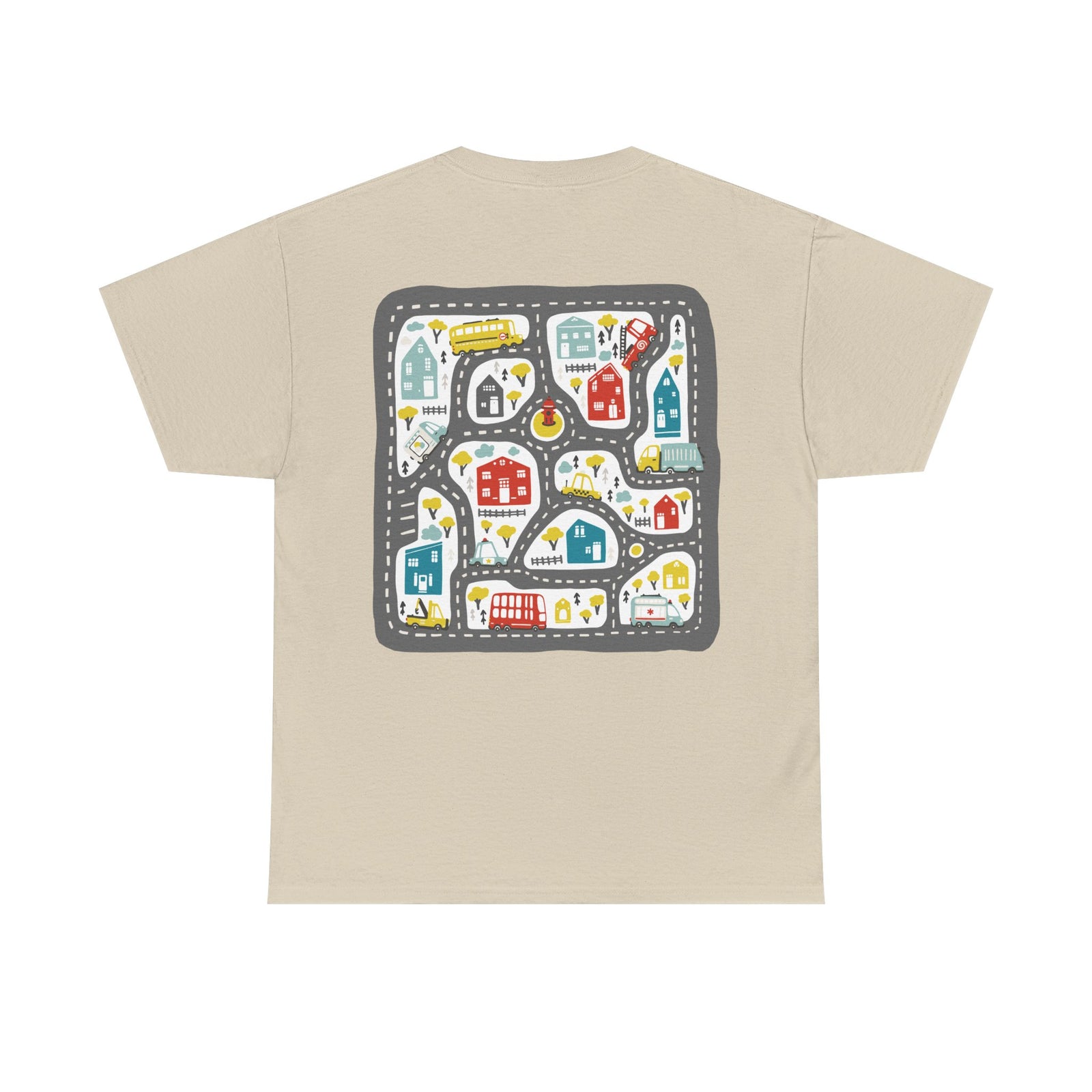 Play Cars on Dad's Back T-Shirt | Funny Dad Car Tee