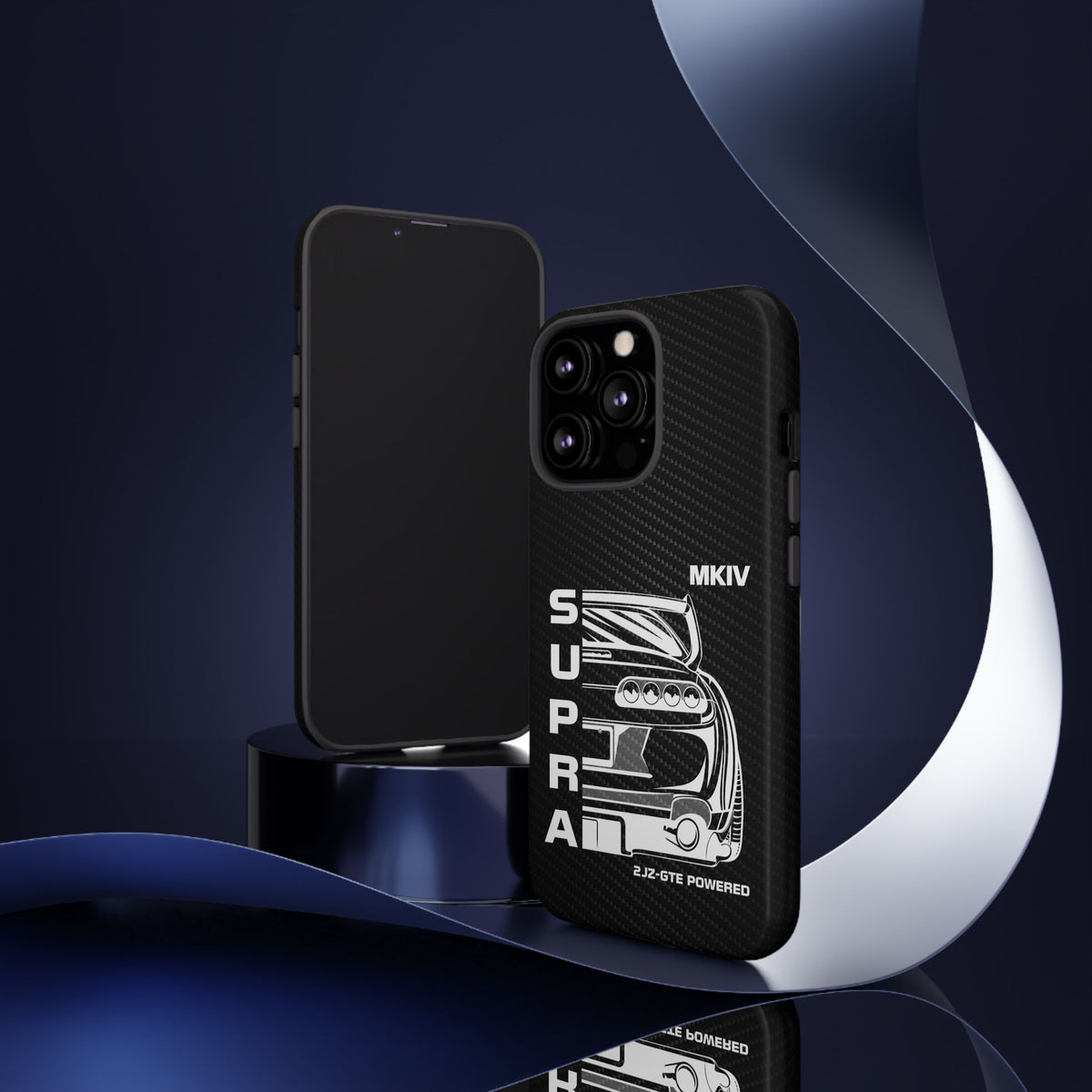 JDM Back View Tough Phone Case - iPhone 13 Pro, glossy, lifestyle photo