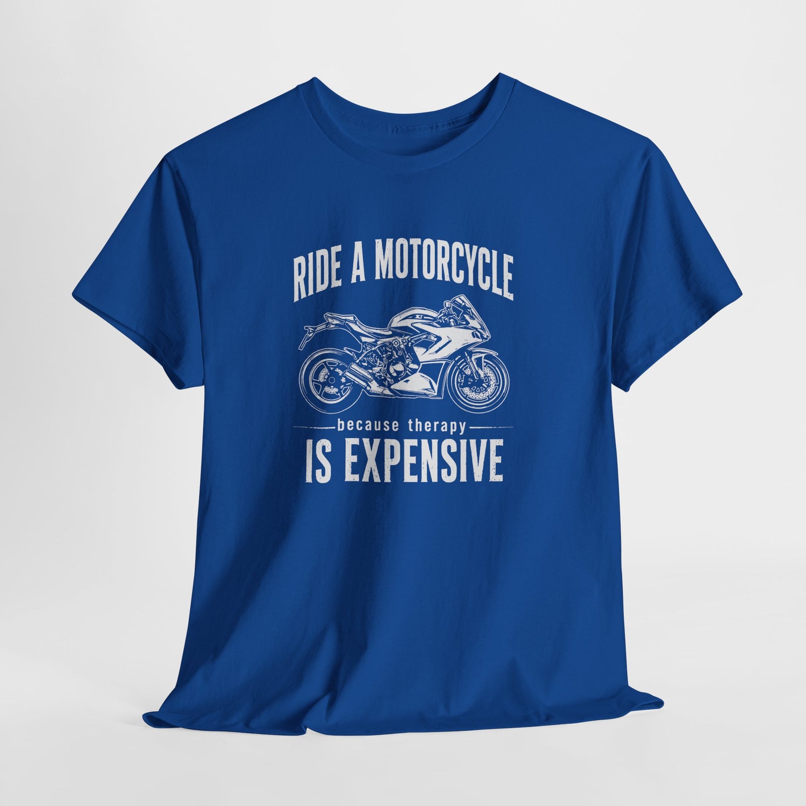 Sportbike t-shirt lifestyle photo
