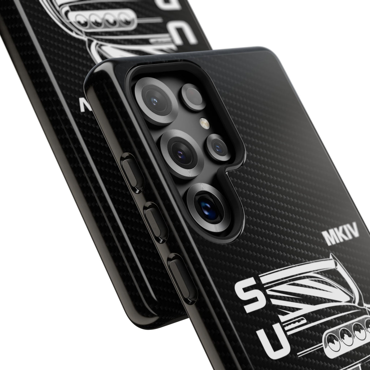 JDM Back View Tough Phone Case - Samsung Galaxy S25 Ultra, glossy, camera cutout close-up