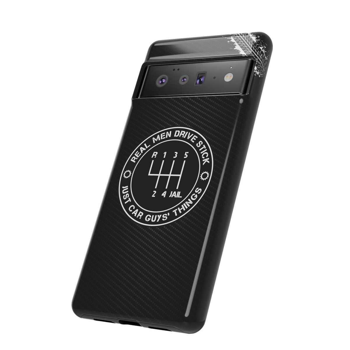 Real Men Drive Stick Manual Transmission Tough Phone Case | Car Guy Gift