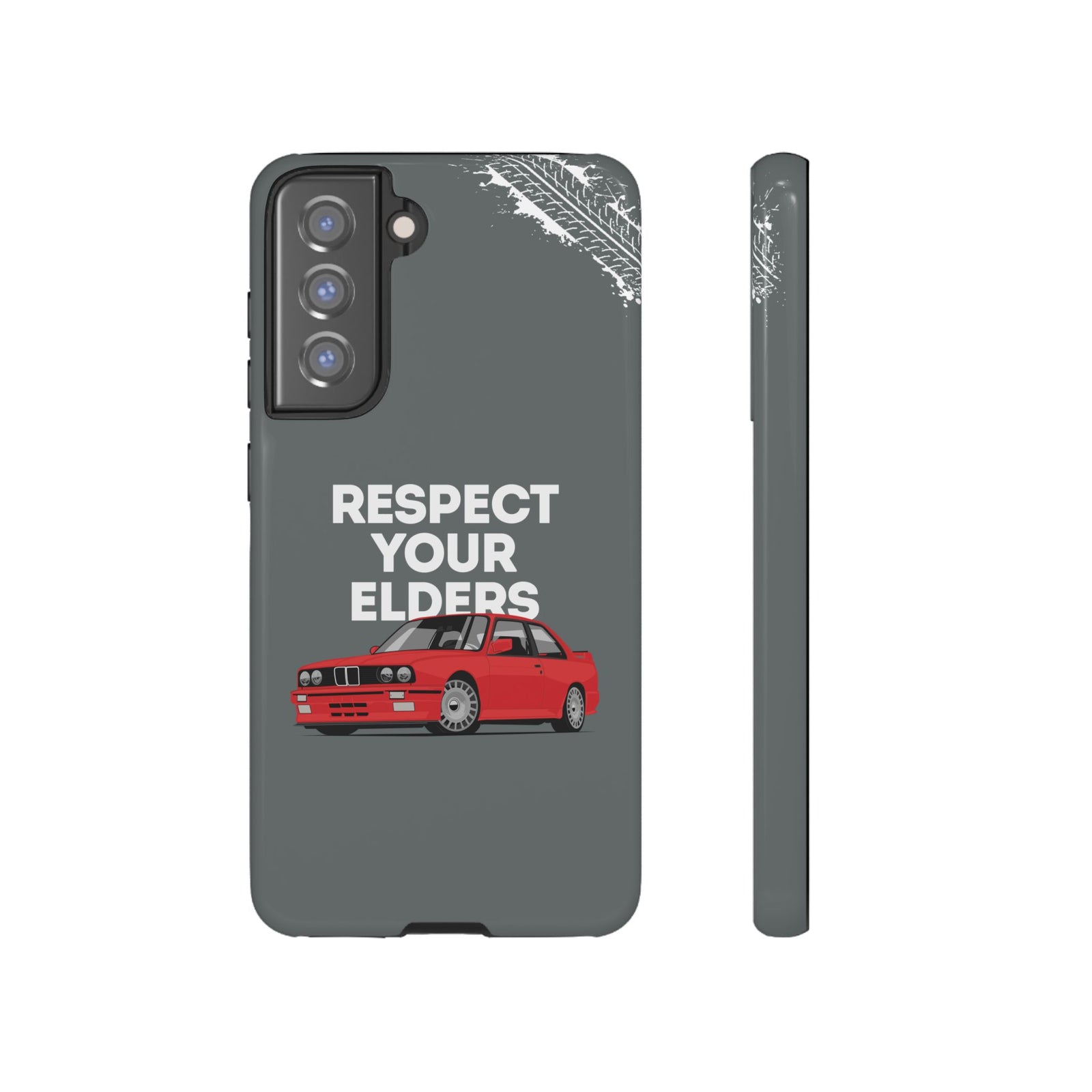 E30 M3 Respect Your Elders Tough Phone Case | Classic Car Guy Gift