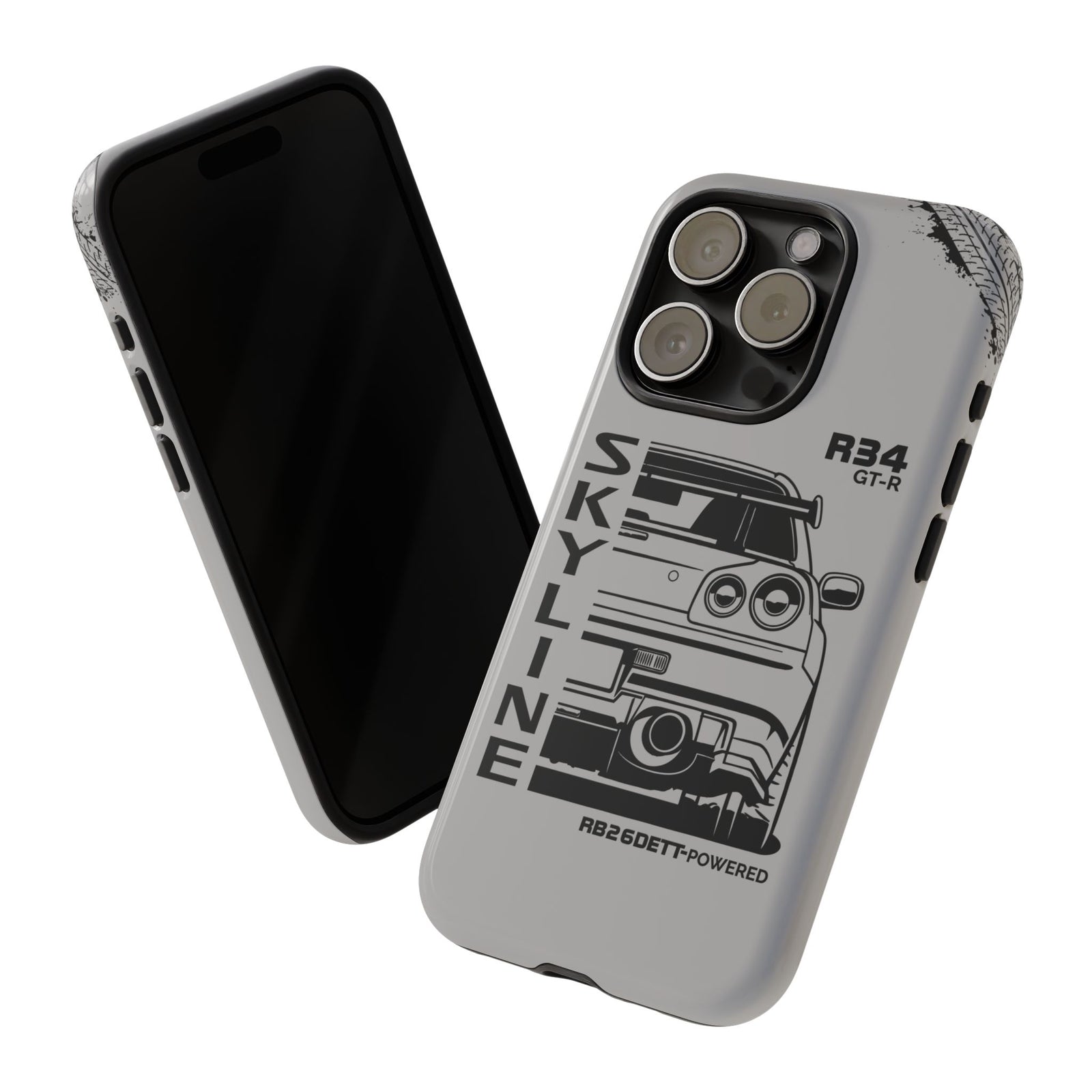R34 Skyline GTR BNR34 Godzilla Tough Phone Case | JDM Car Gift