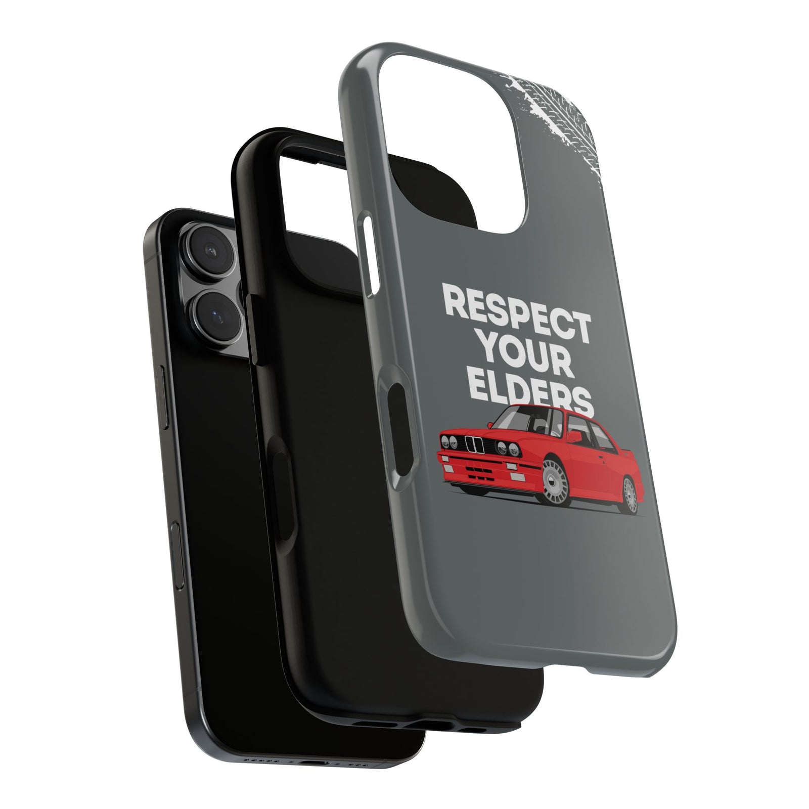 E30 M3 Respect Your Elders Tough Phone Case | Classic Car Guy Gift