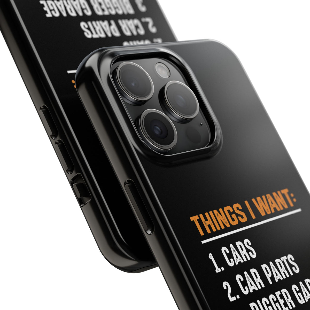 Things I Want: Cars Phone Case | Car Enthusiast Gift