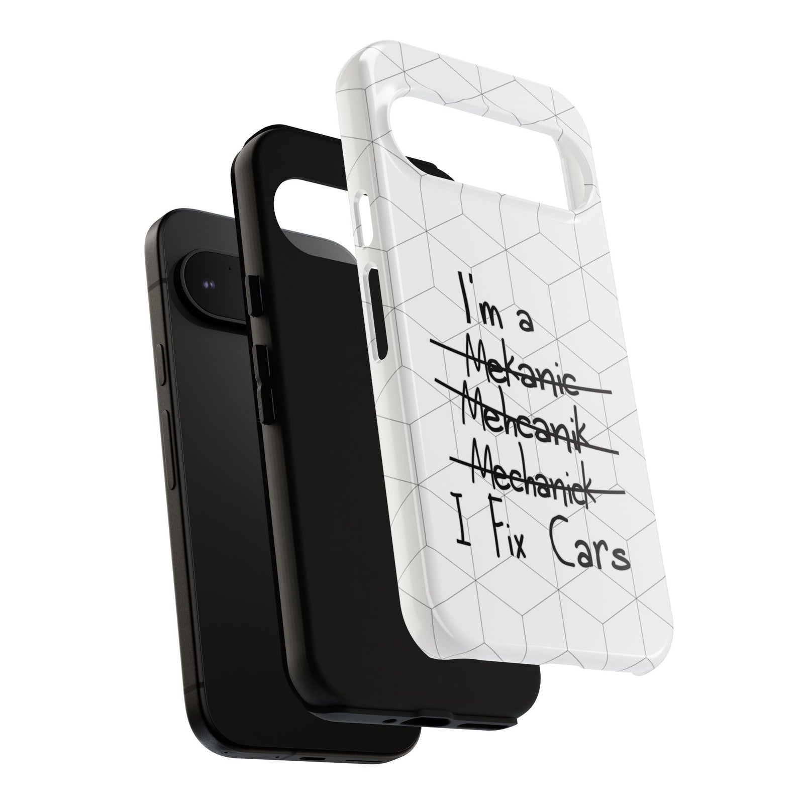 Mechanic I Fix Cars Funny Tough Phone Case | Car Guy Gift