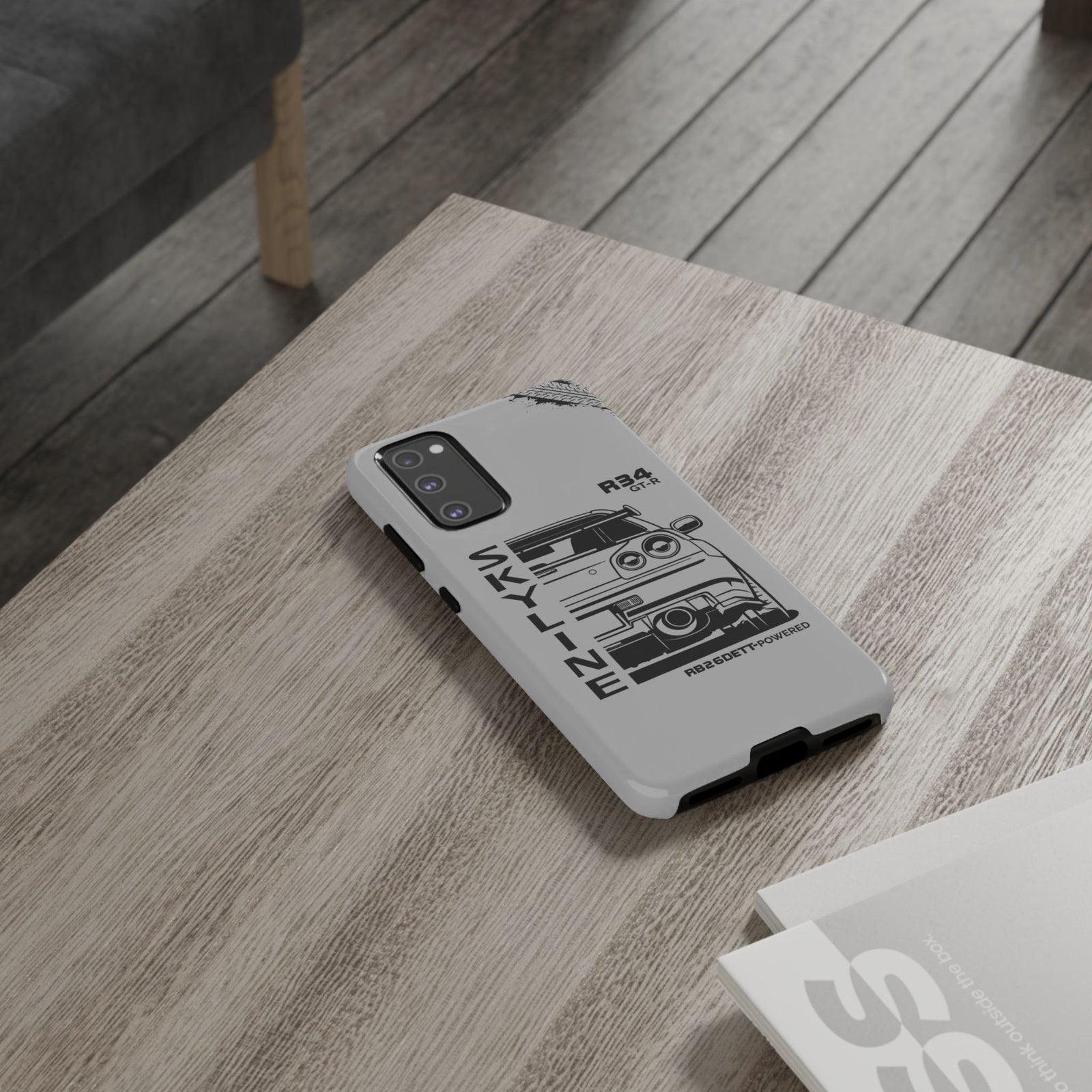 R34 Skyline GTR BNR34 Godzilla Tough Phone Case | JDM Car Gift