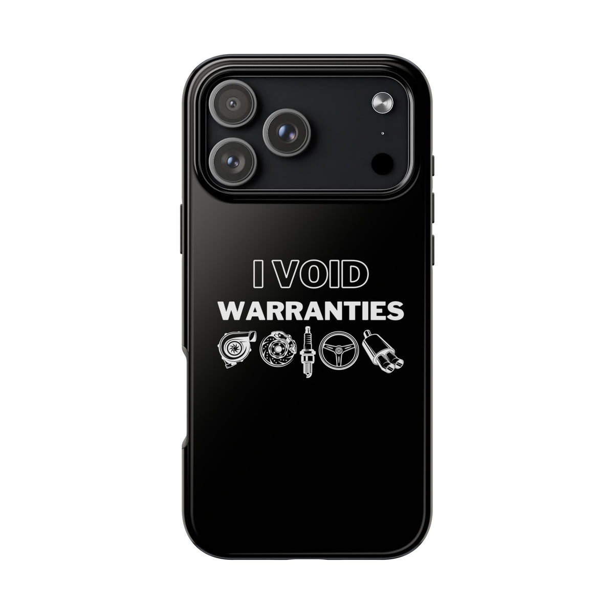Void Warranties phone case | car guy gearhead gift