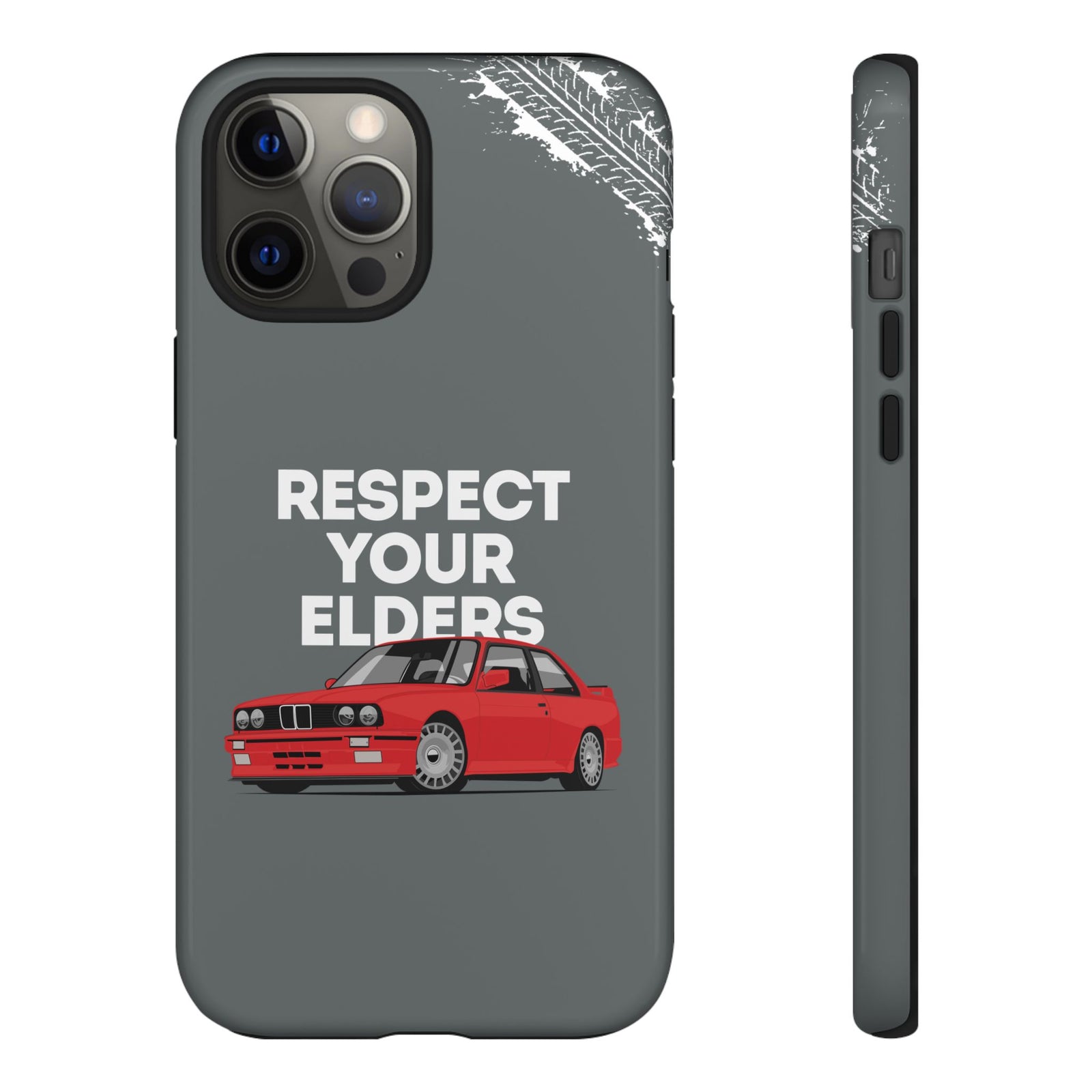 E30 M3 Respect Your Elders Tough Phone Case | Classic Car Guy Gift