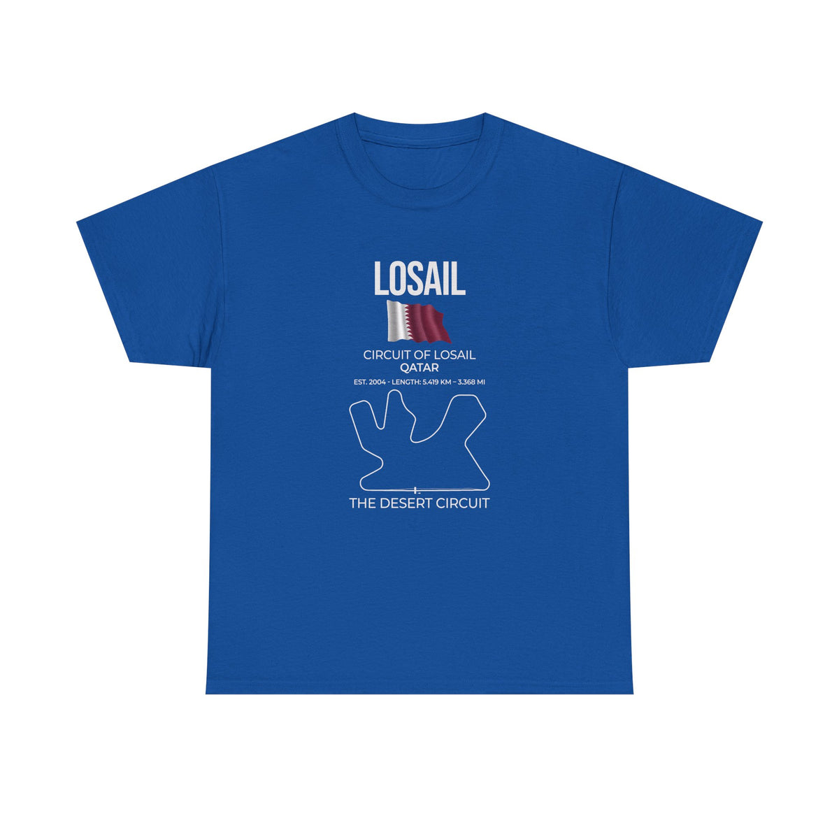 Losail Race Track T-Shirt shirt color variant - car guy gift