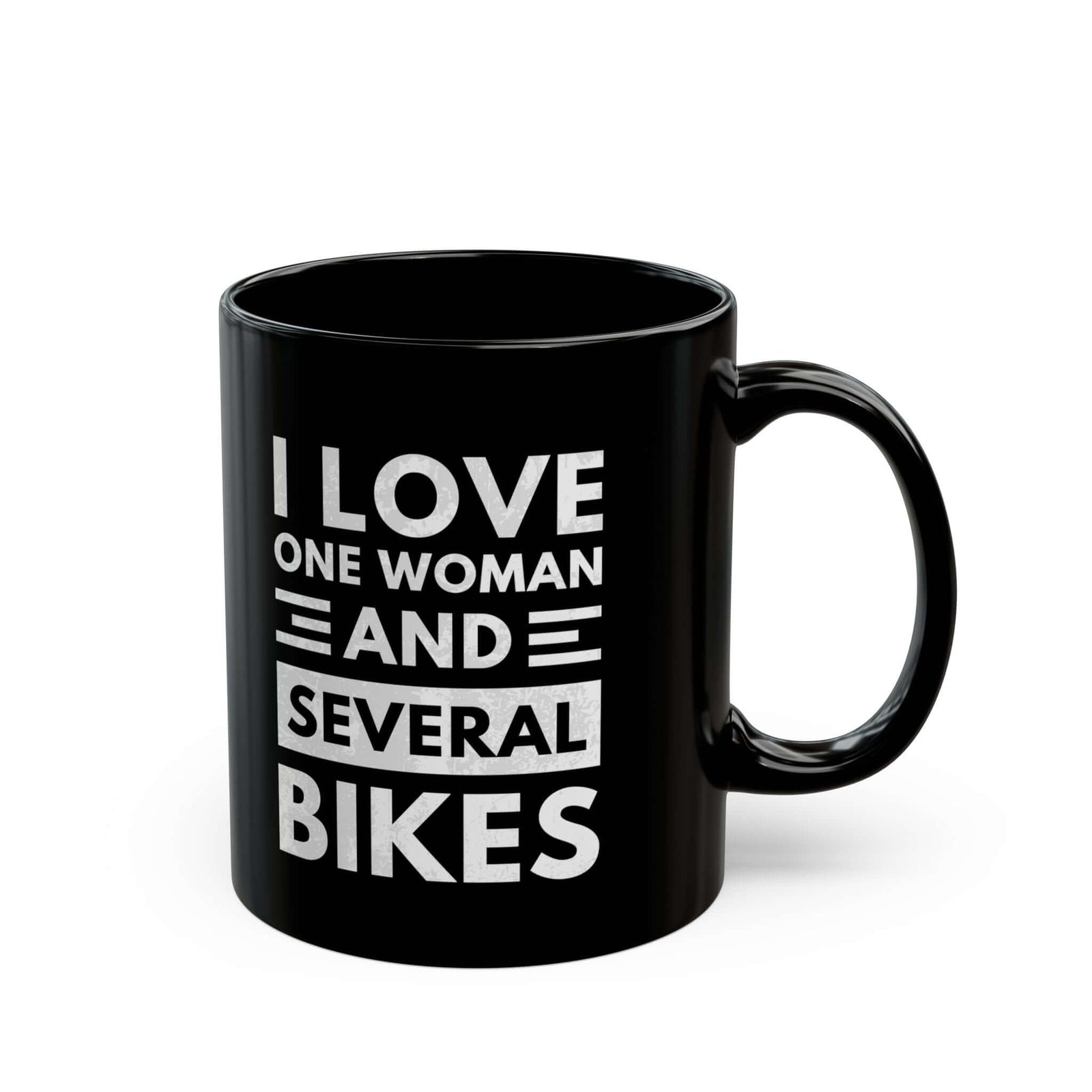 I Love One Woman and Several Bikes Coffee Mug funny mug - automotive enthusiast gift