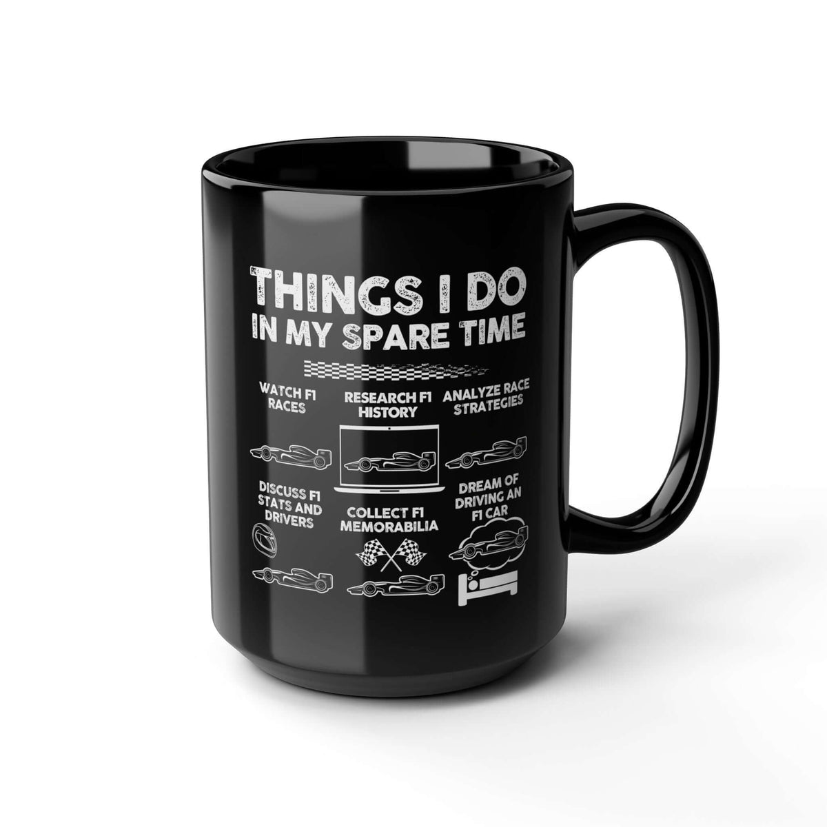 Things I Do In My Spare Time Mug coffee mug - funny car guy gift