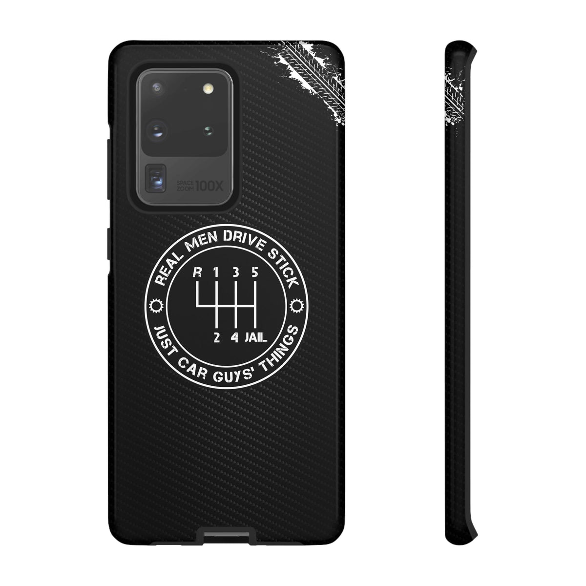 Real Men Drive Stick Manual Transmission Tough Phone Case | Car Guy Gift