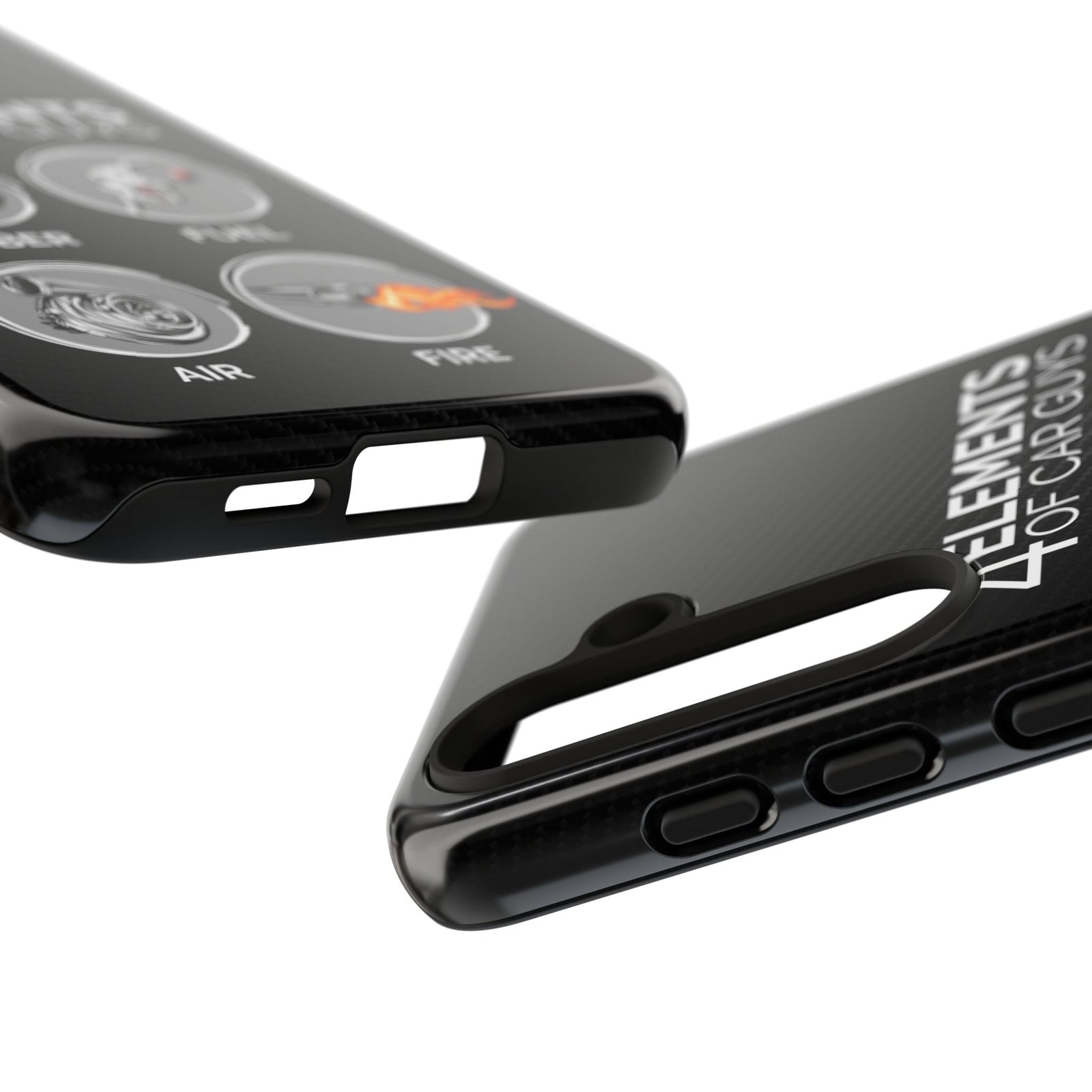 The 4 Elements of Car Guys Tough Phone Case | Funny Car Lover Gift