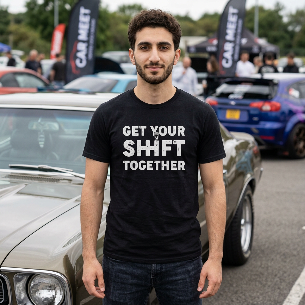 Get Your Shift Together T-Shirt | Funny Car Guy Gearhead Tee