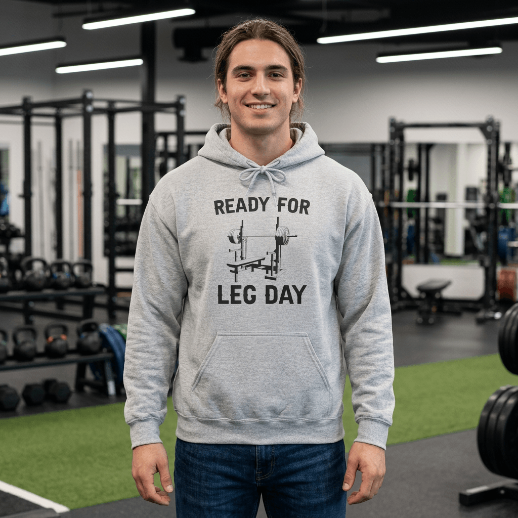 Ready for Leg Day Hoodie hoodie - car enthusiast sweatshirt gift