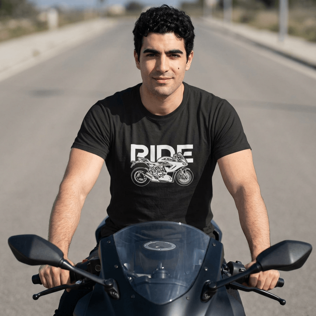 RIDE Sportbike T-Shirt - Motorcycle Biker Shirt