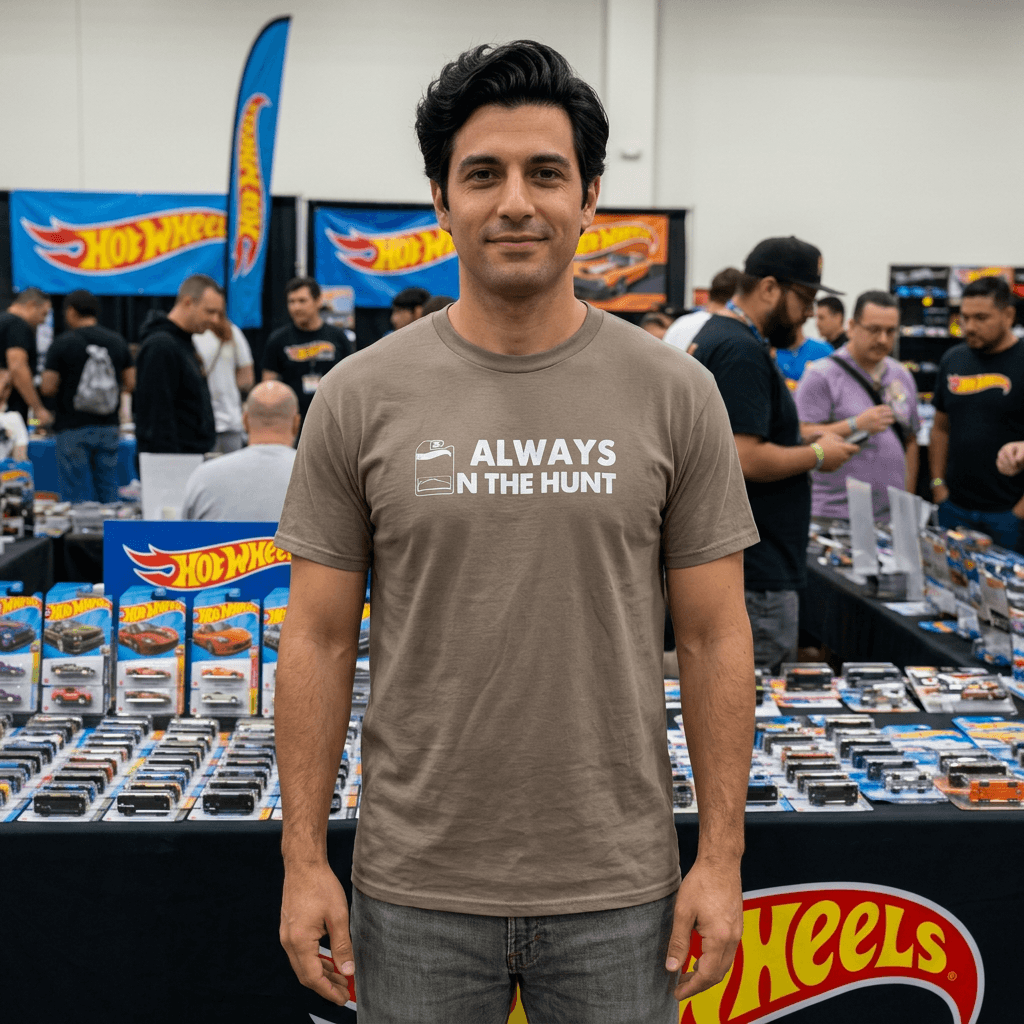 Always on the Hunt T-Shirt - Diecast Collector Car Shirt