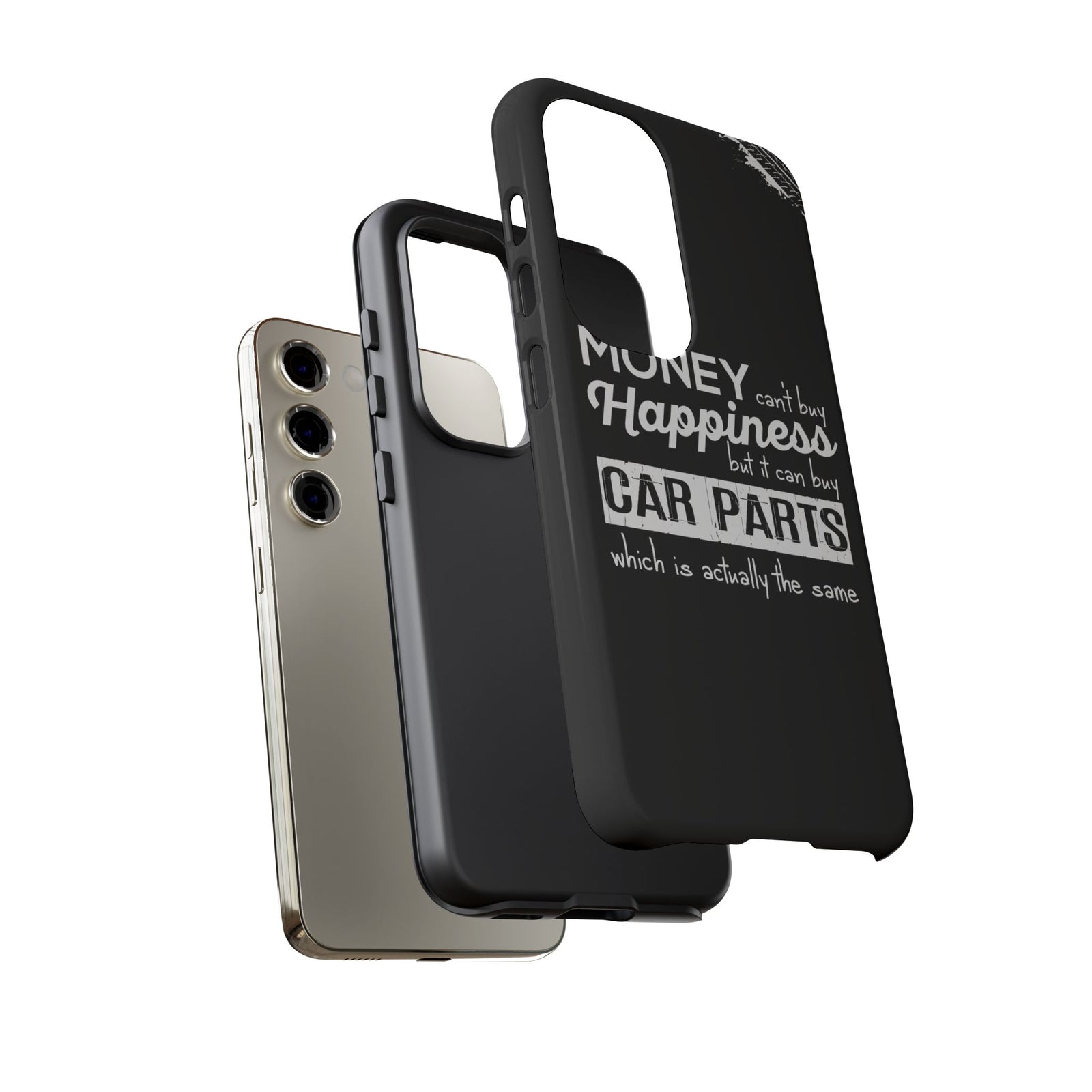 More Car Parts Equals Happiness Tough Phone Case | Car Enthusiast Gift