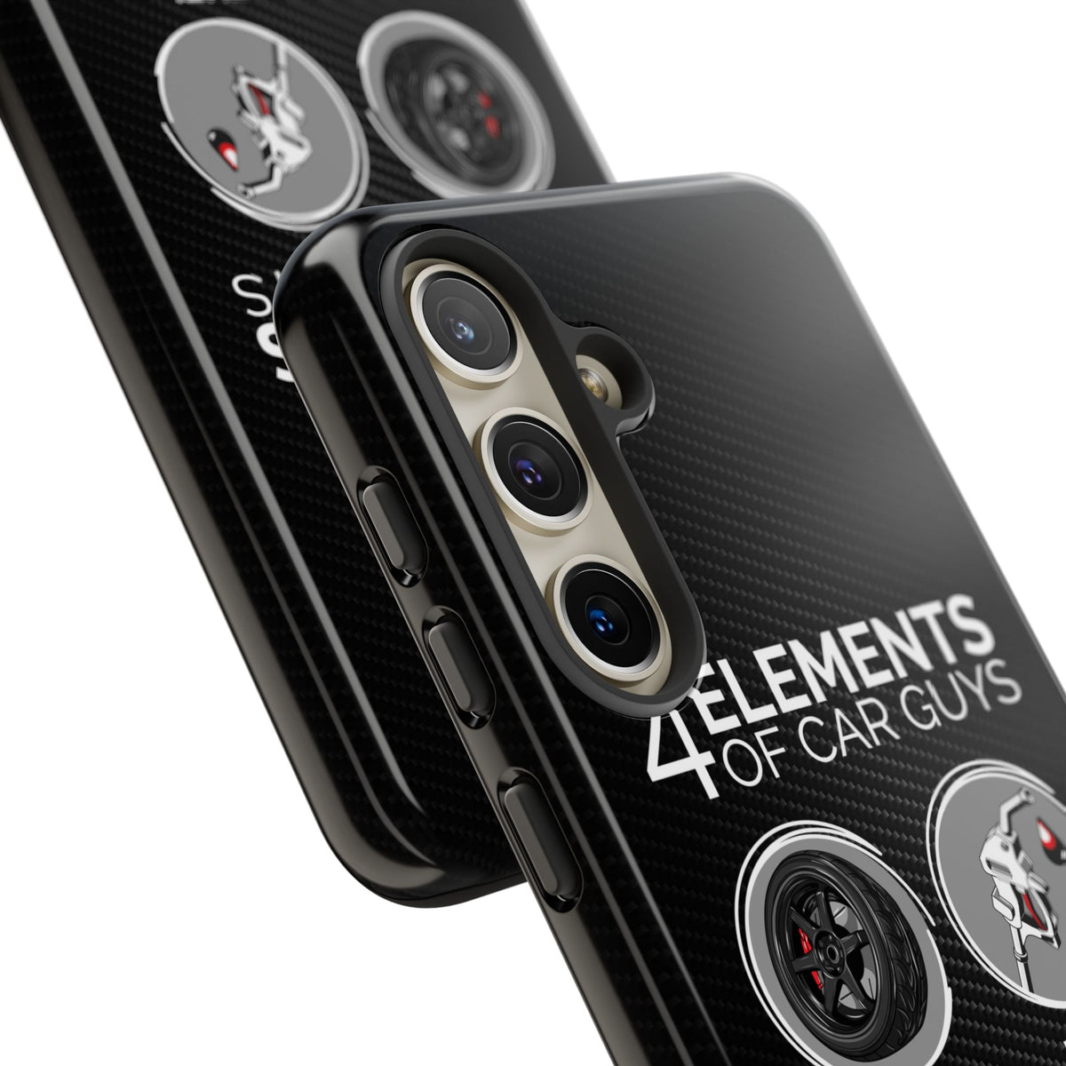 The 4 Elements of Car Guys Tough Phone Case | Funny Car Lover Gift
